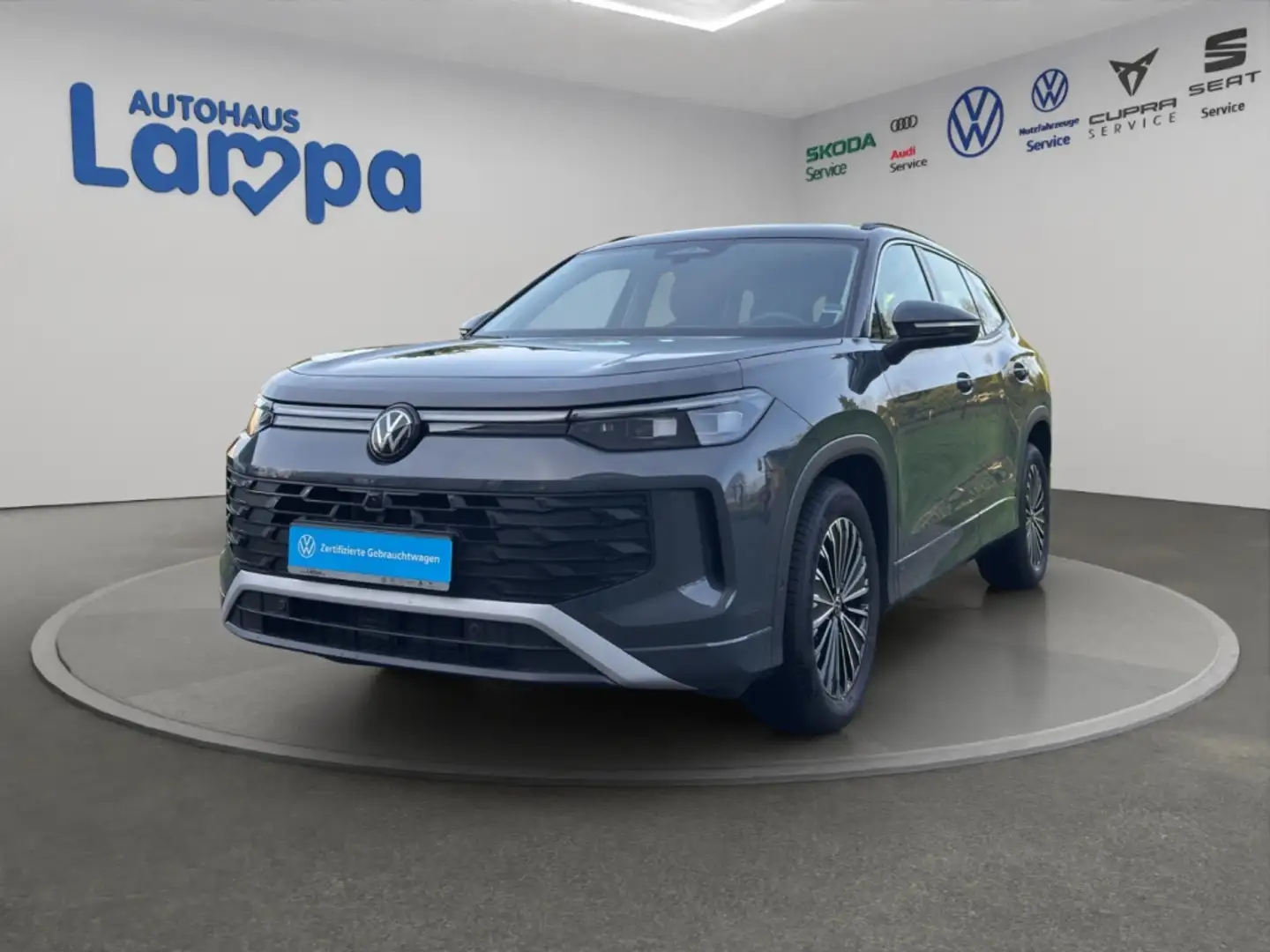 Volkswagen Tayron Life 1.5 eTSI DSG AHK, 360°, IQ.Light, ACC Grau - 2