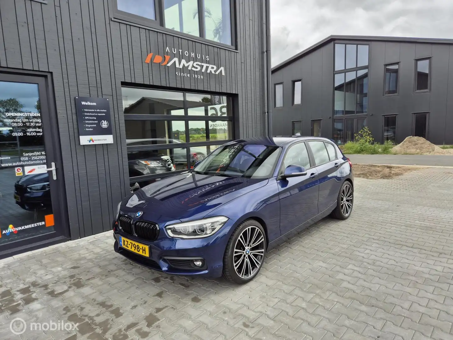 BMW 118 1-serie 118i Centennial Executive|Automaat|Airco|C Blauw - 1