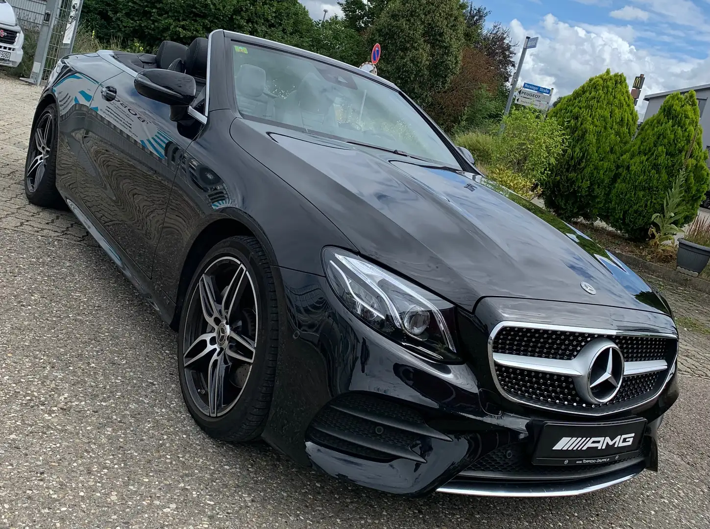 Mercedes-Benz E 200 Cabrio AMG-Line Digital Cockpit Noir - 2