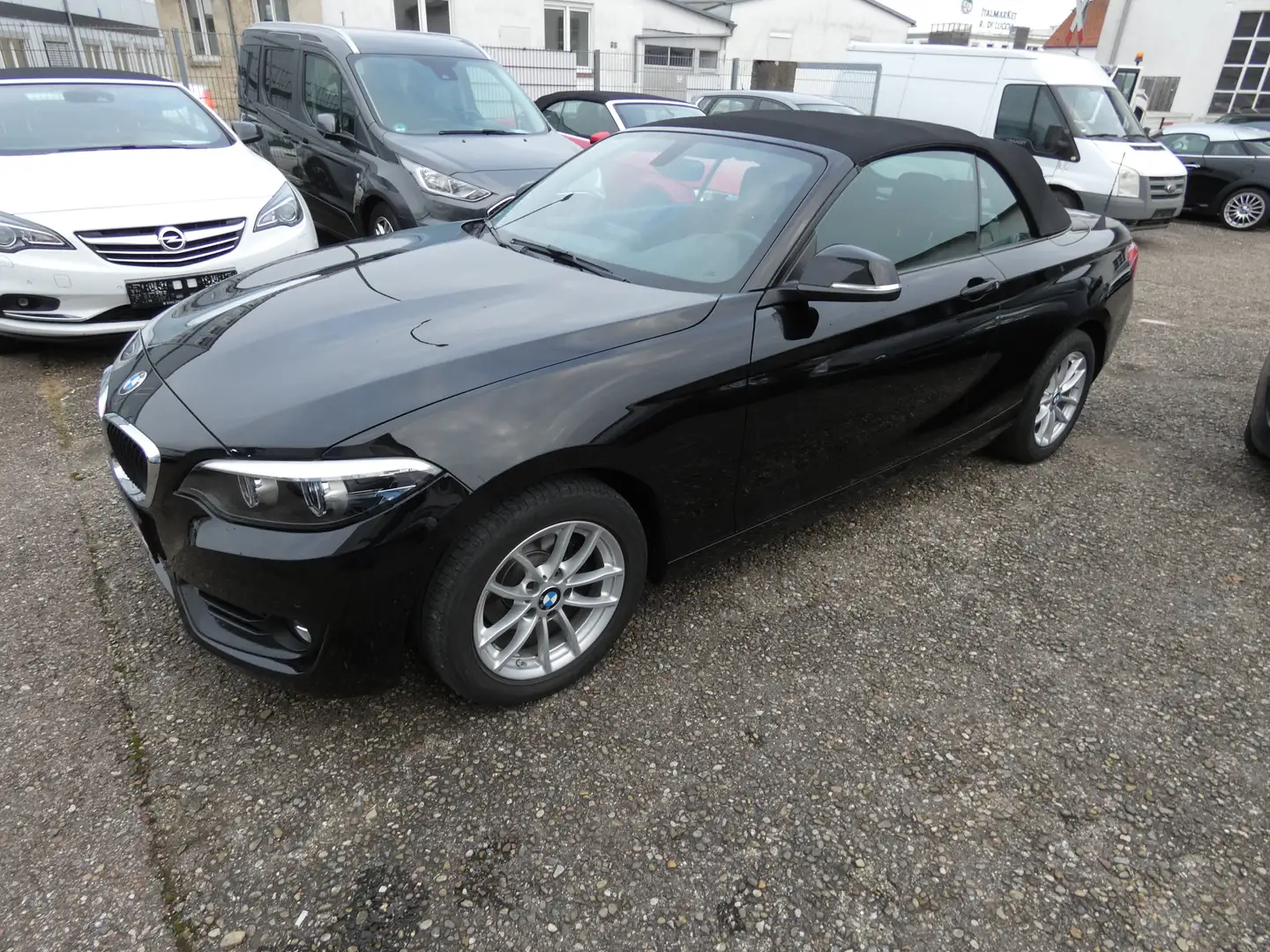 BMW 218 218 i Cabrio "Navi"86 Tkm Schwarz - 1