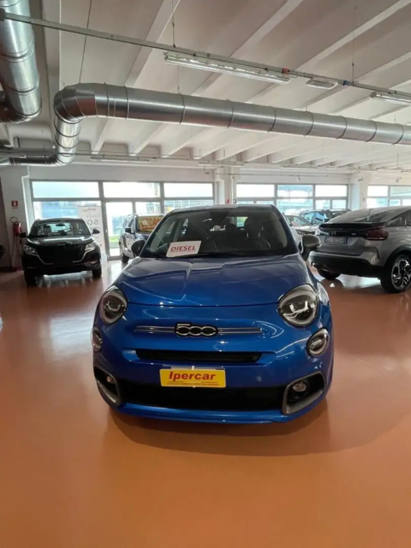 Fiat 500X 1.3 MultiJet 95 CV Sport PREZZO NO VINCOLI!!!!! Blu/Azzurro - 2