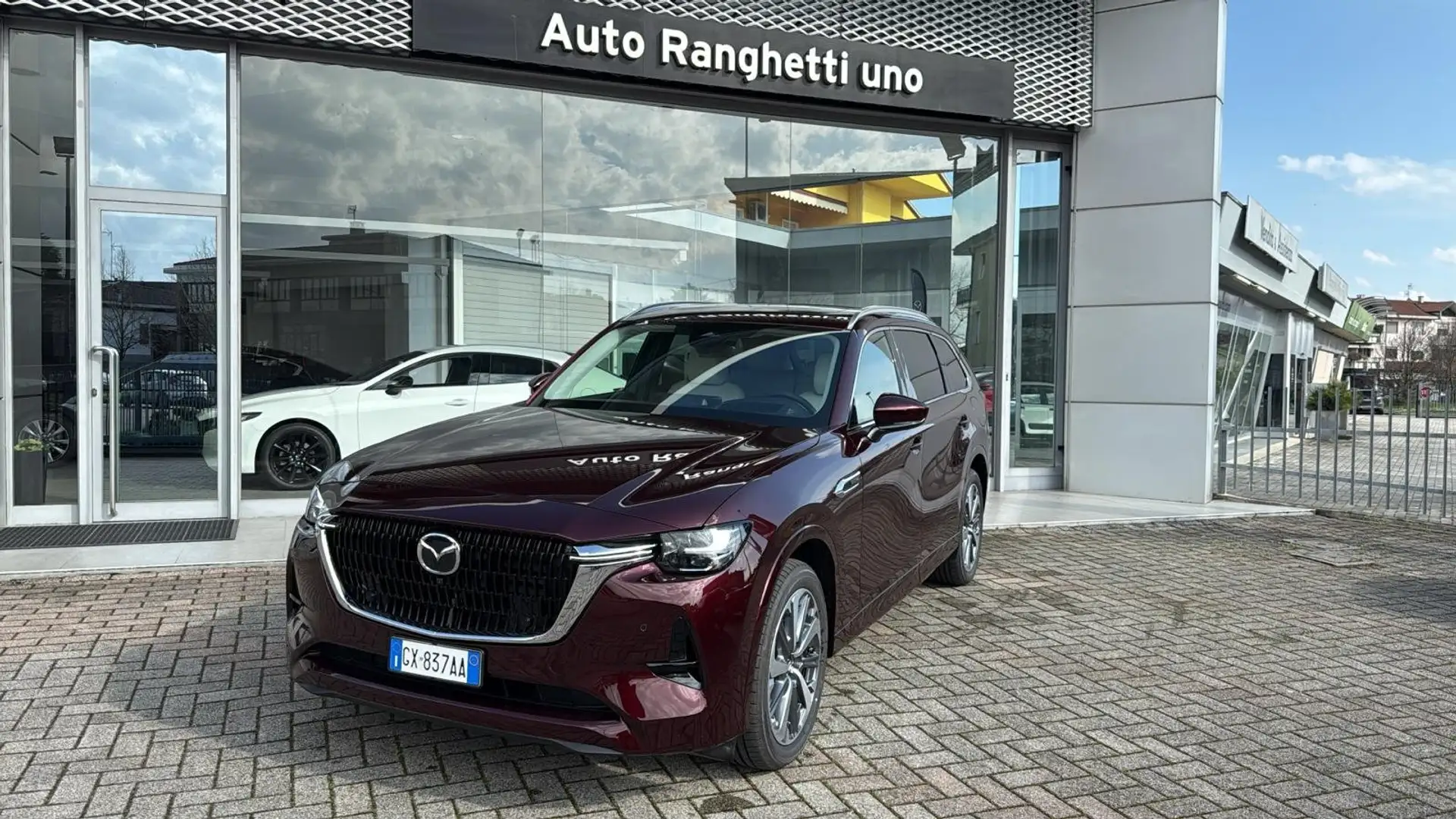 Mazda CX-80 CX-80 3.3 m-hybrid boost Takumi Plus auto Rosso - 1