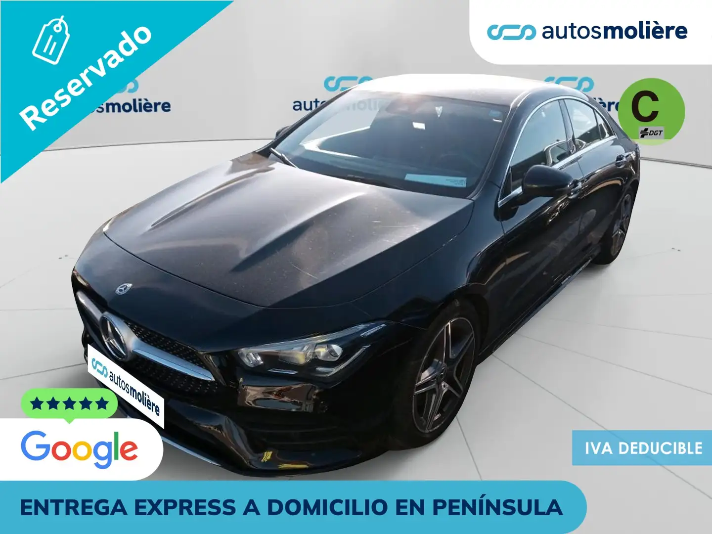 Mercedes-Benz CLA 200 200d Negro - 1