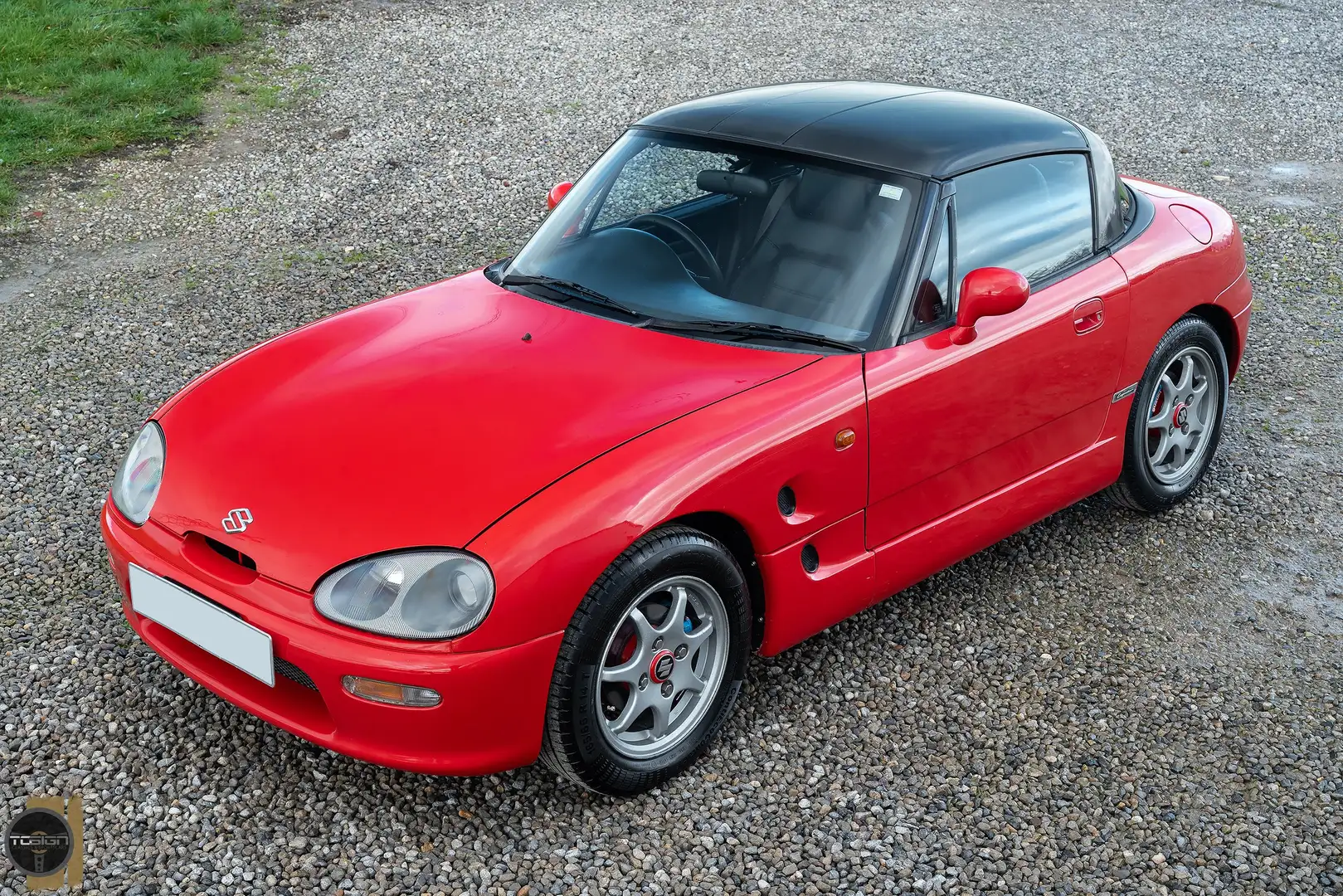 Suzuki Cappuccino TUBRO 0,7 Kei Car - Nur 55.000 Mls TüV neu Rot - 1