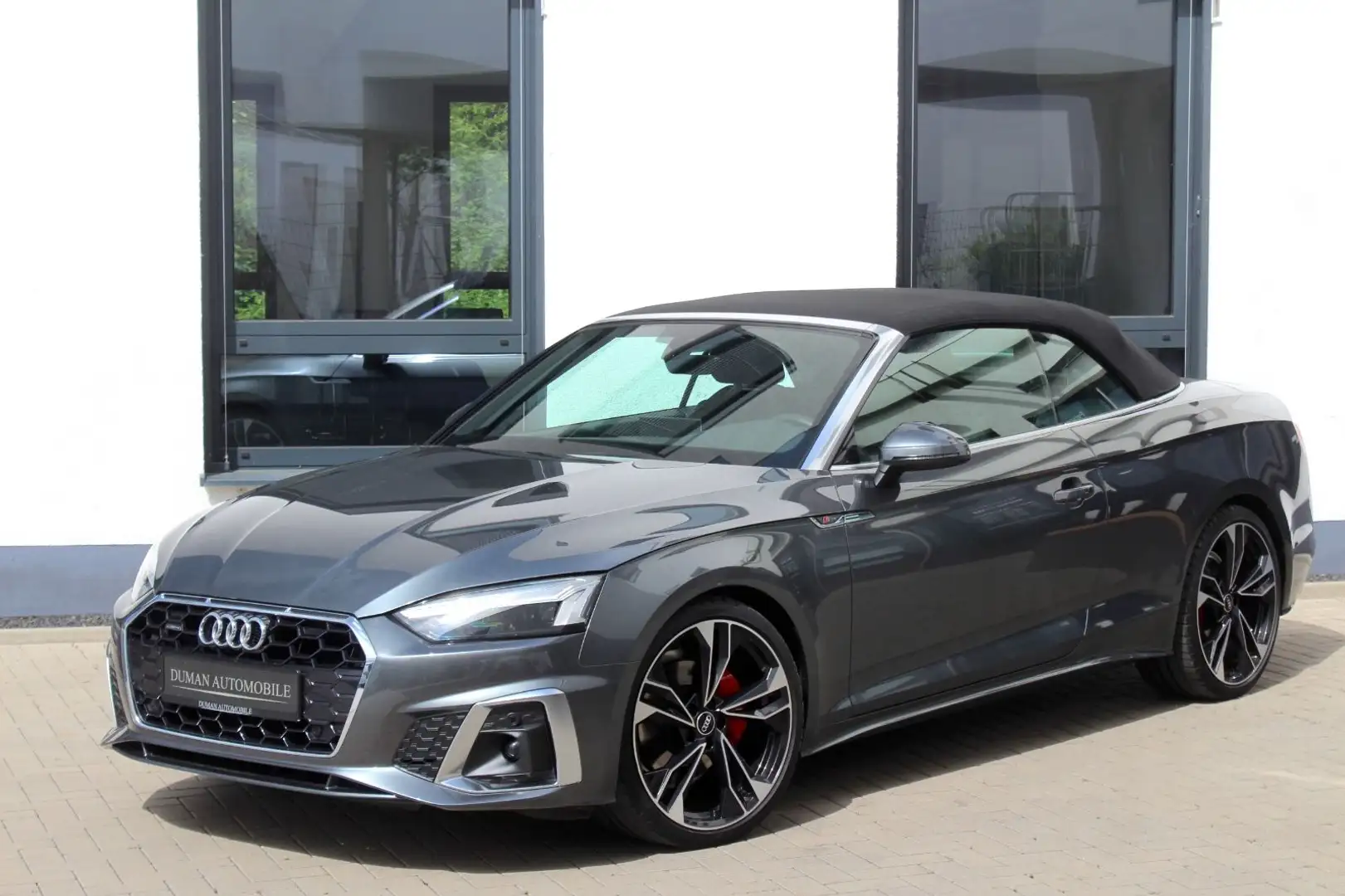 Audi A5 Cabriolet 40 TDIquattro S-LINE S-KLIMA MARTIX Grijs - 1