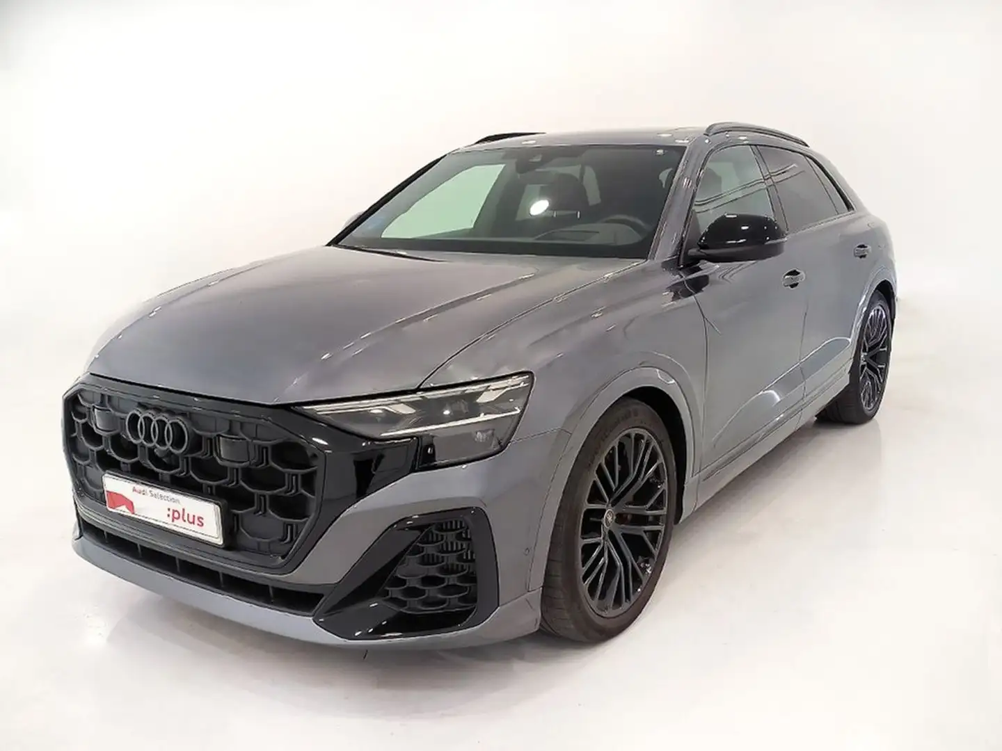 Audi Q8 60 tfsi q stronic black line 490 cv Gris - 1