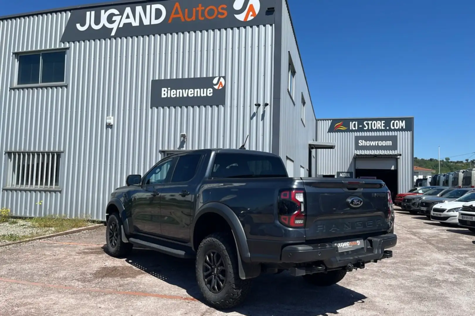 Ford Ranger RAPTOR 2.0 210 E-AWD BVA10 Gris - 2