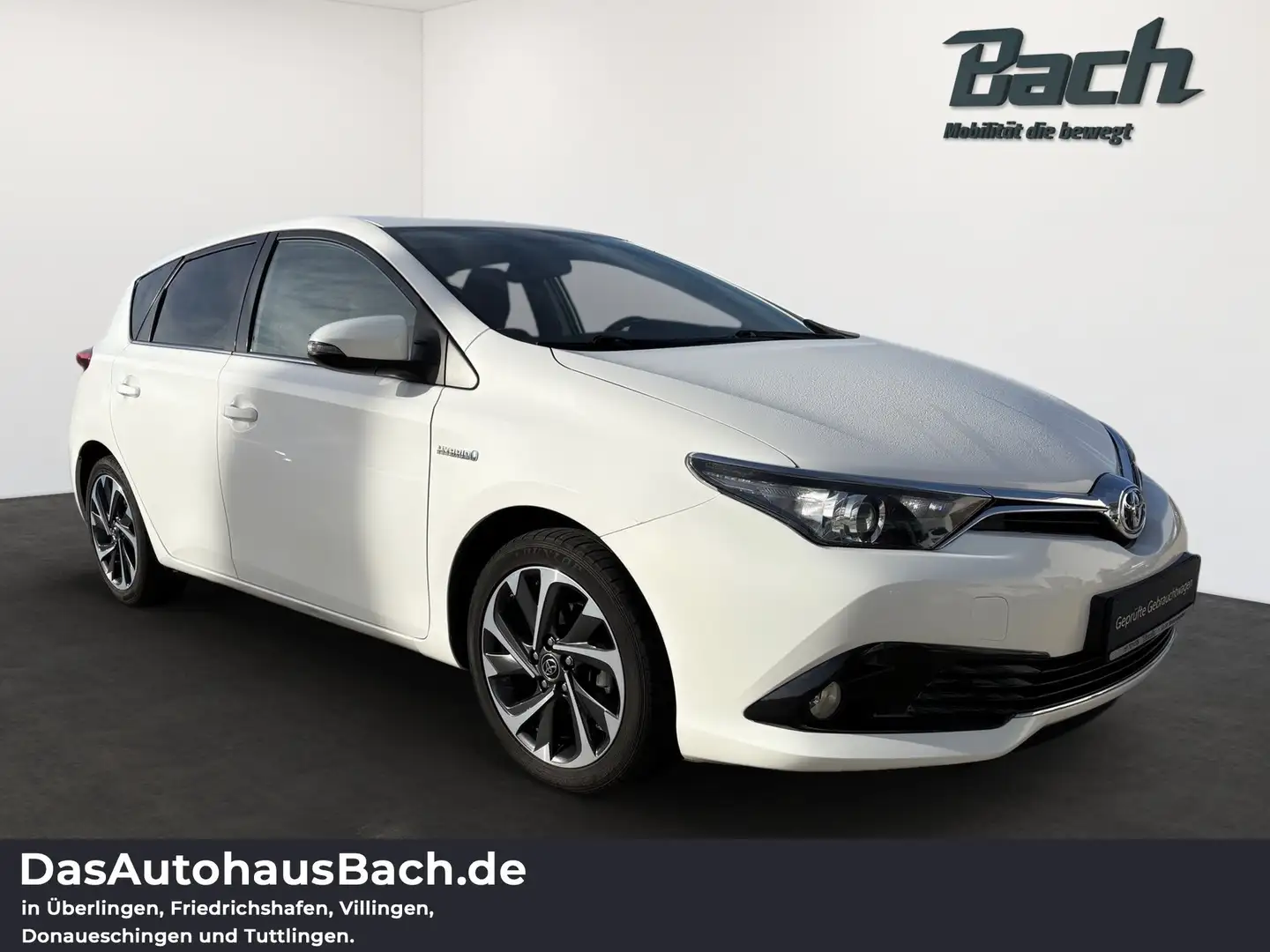 Toyota Auris 1,8 Hybrid Design Edition Kam.+KeyLess+LM Blanc - 2