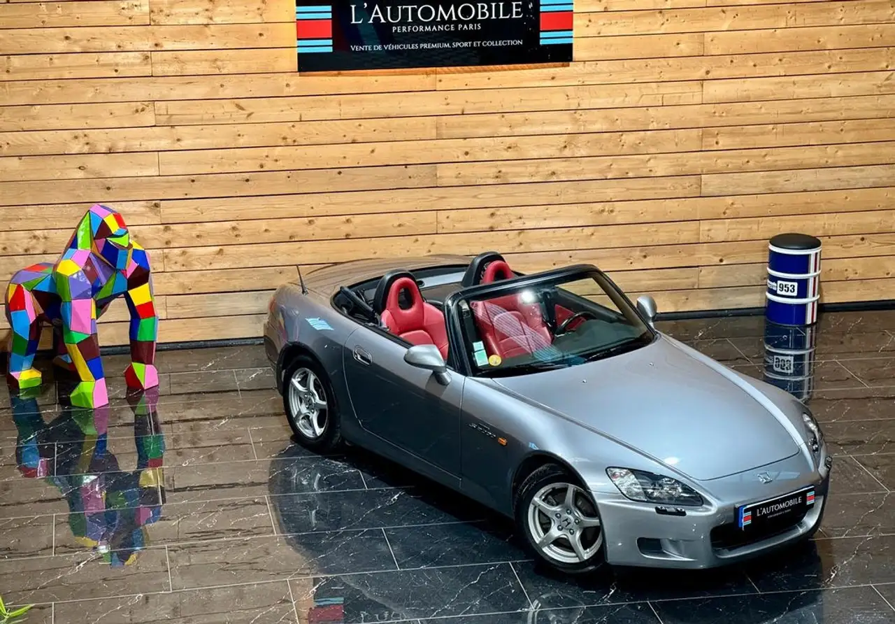 Honda S 2000 AP1 2.0 vtec 240- Seulement 20 200 km Origine France Japauto Carnet d'entretien disponible tamponné, foto 3