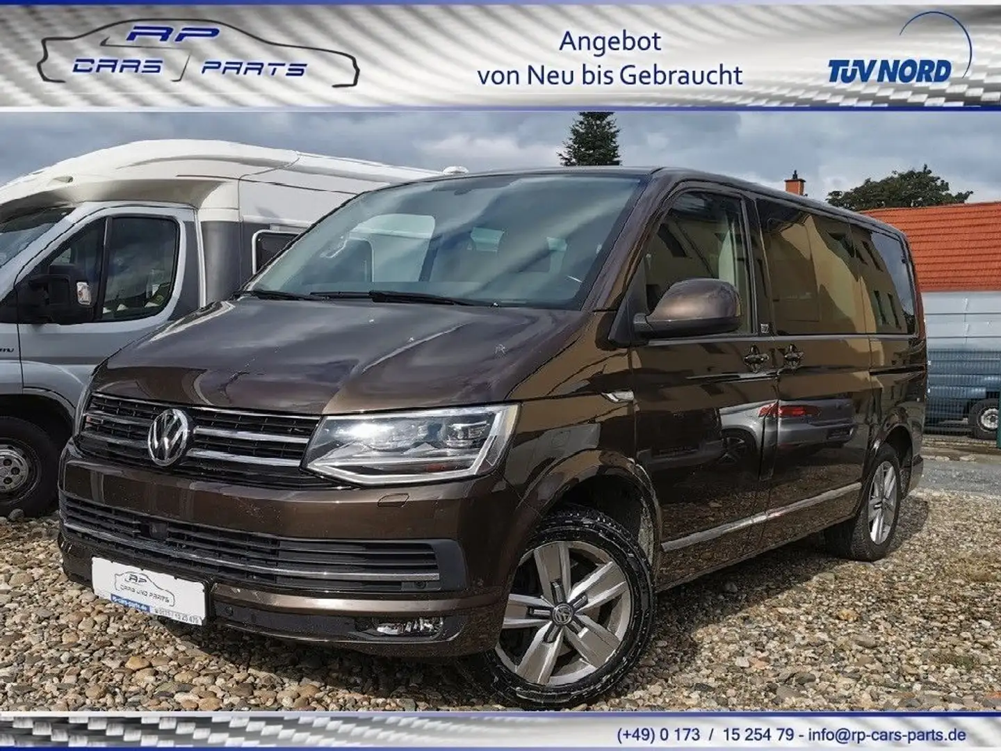 Volkswagen T6 Multivan Highline Gen Six#4Motion#LED#Kamera# Braun - 1