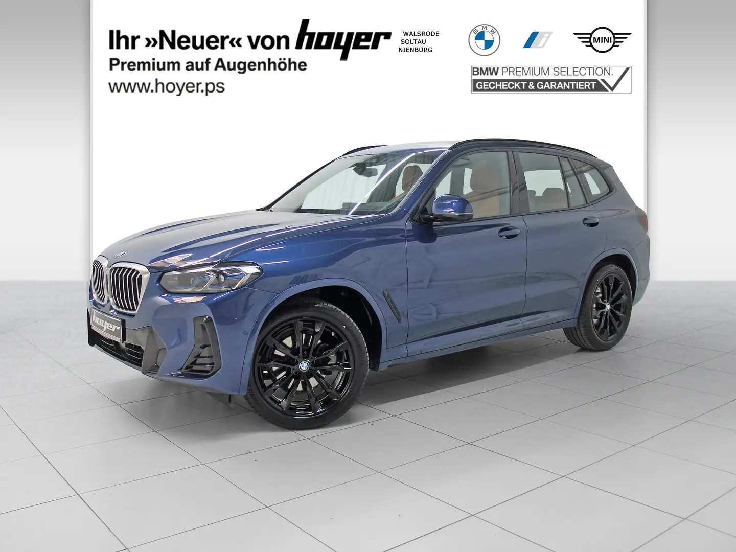 BMW X3 xDrive20d ZA M Sportpaket Head-Up HiFi DAB Blau - 2