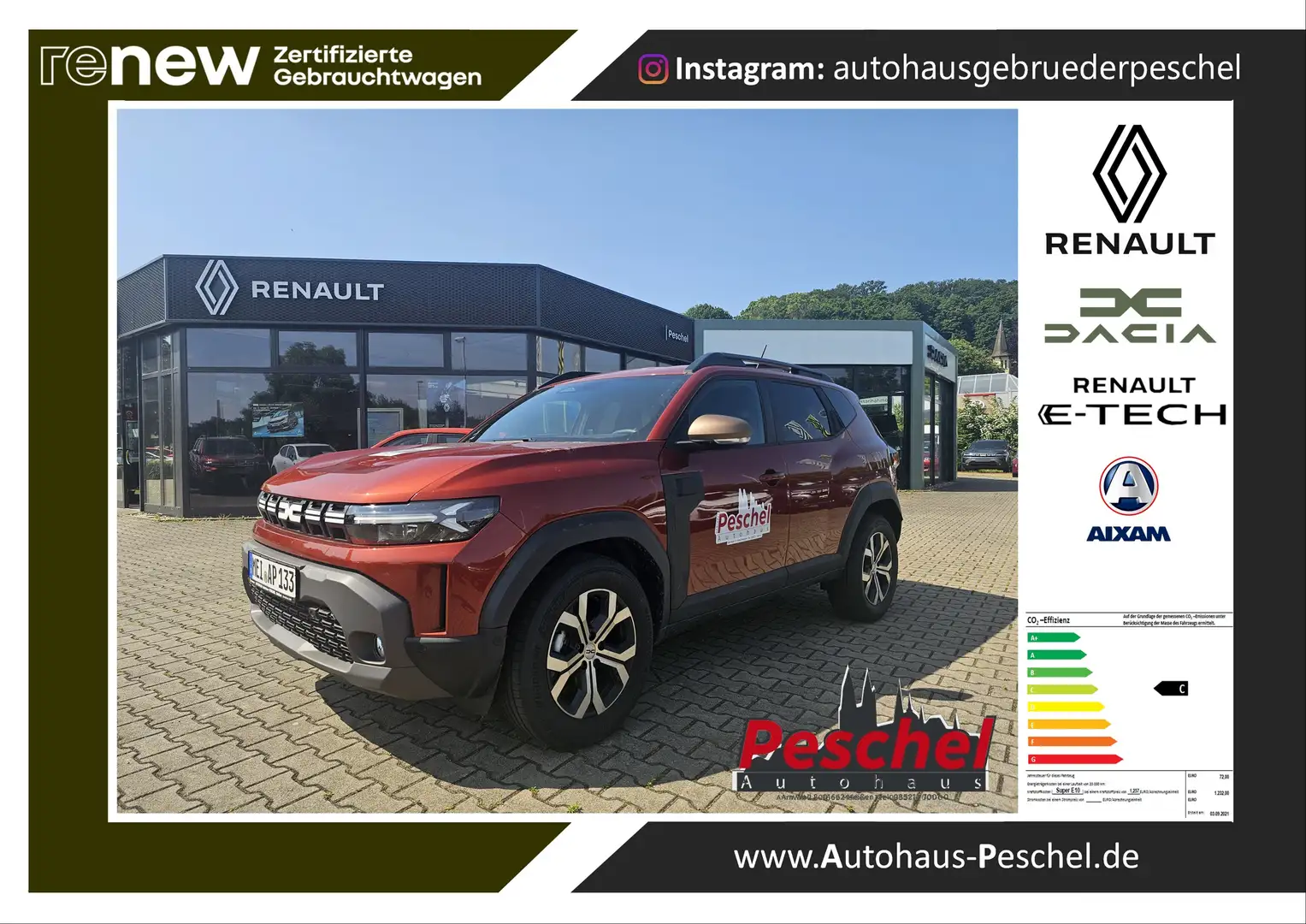 Dacia Duster ECO-G 100 Extreme Orange - 1