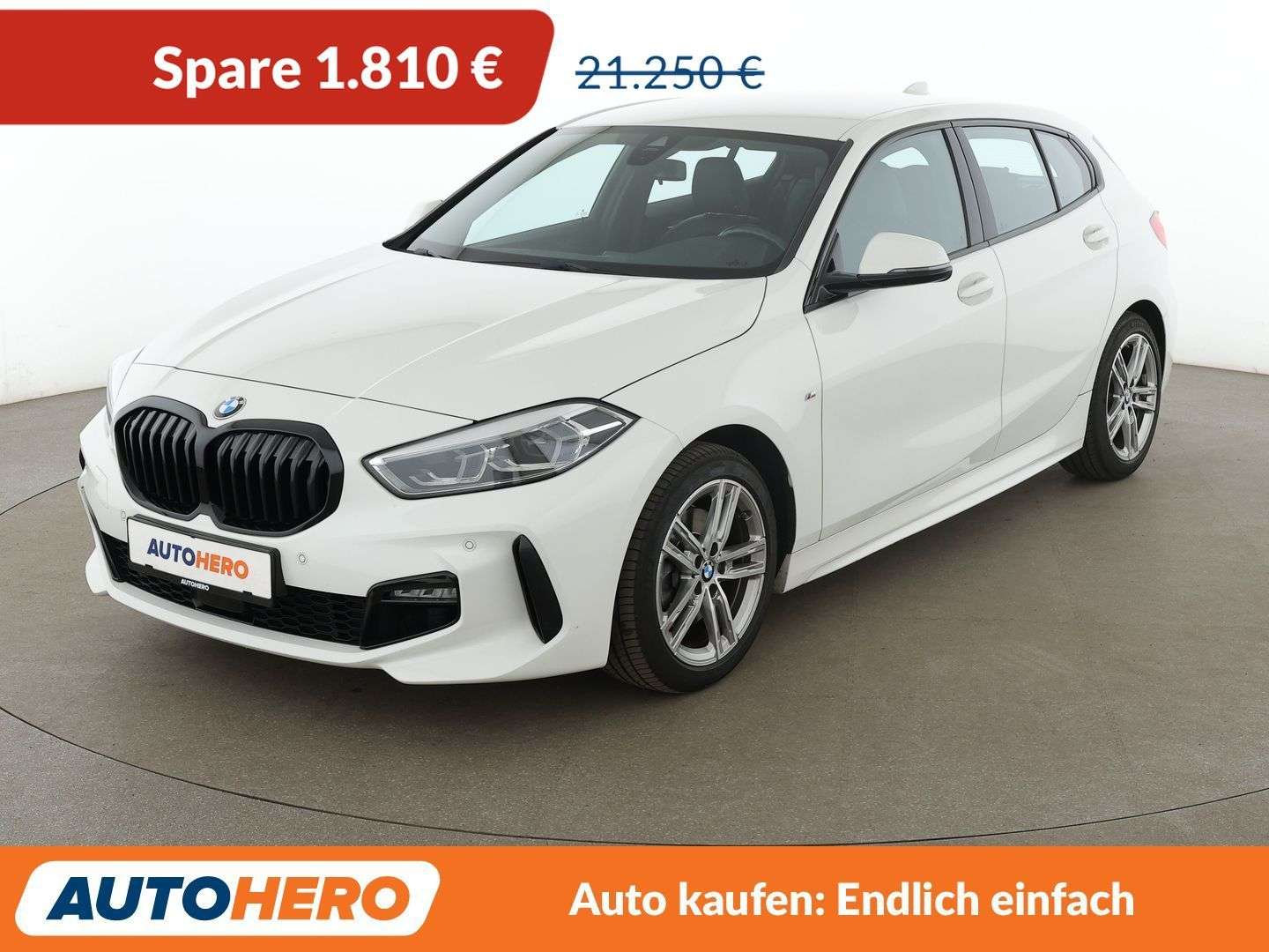 BMW 118 nuo 350 €/ mėn Benzinas 2020m. Sedanas Automatinė