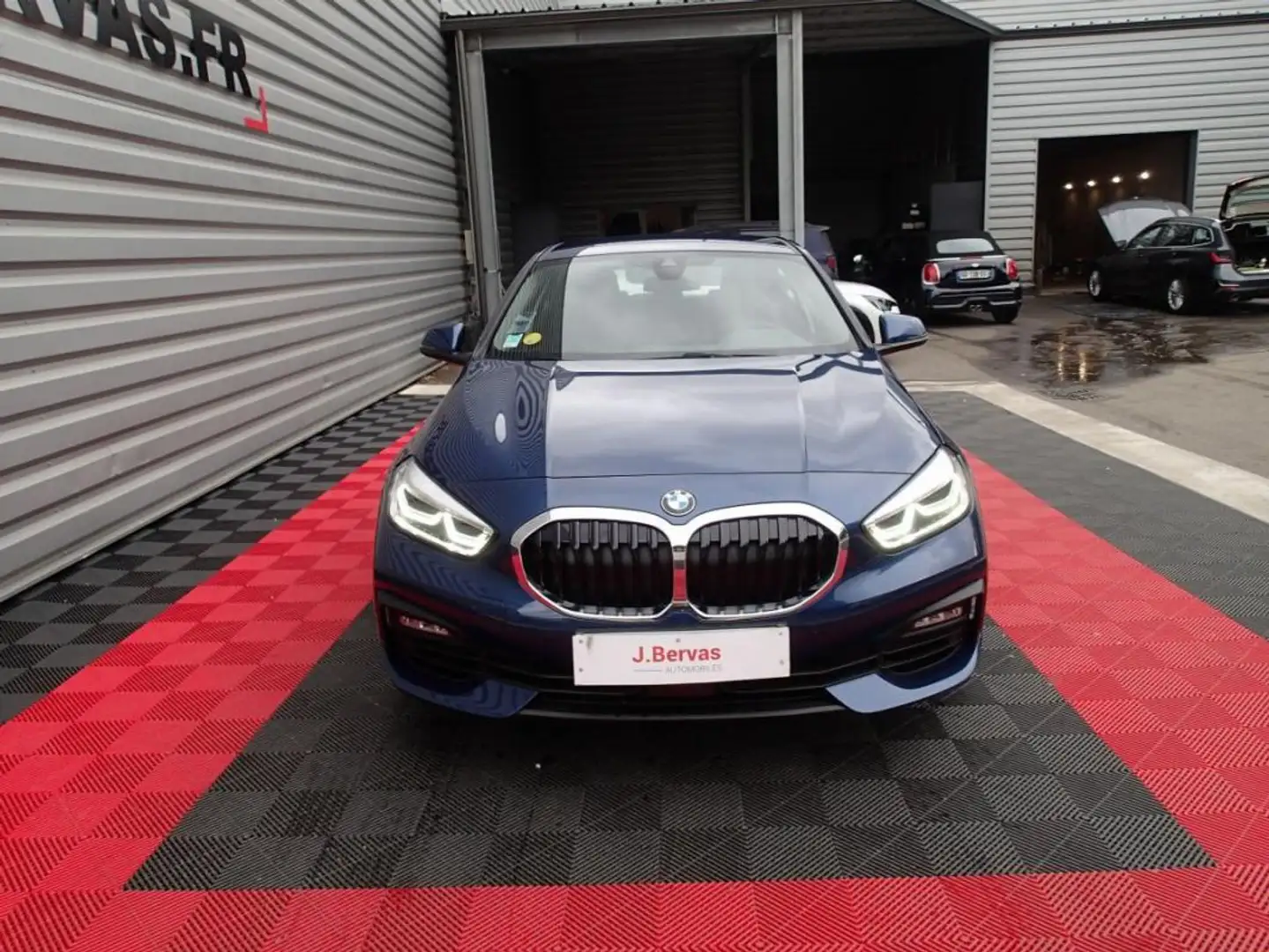 BMW 116 116d Business Design Bleu - 2