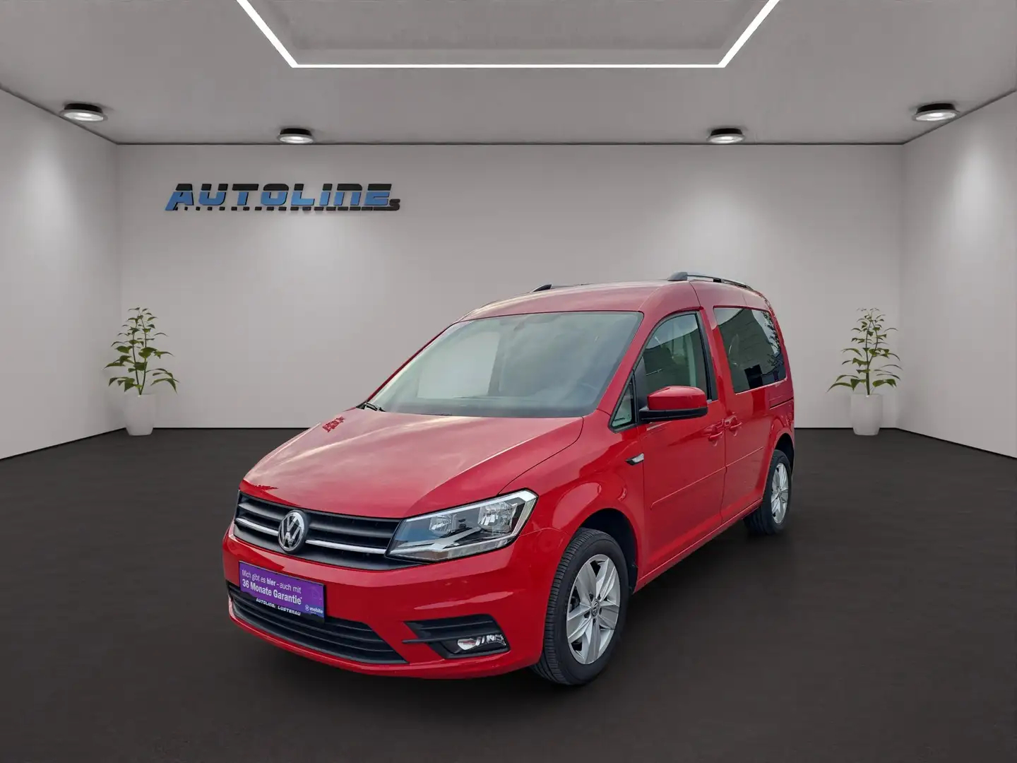 Volkswagen Caddy Family 1.4 TSI *KAMERA*SITZH* *SCHIEBETÜREN* Rot - 1