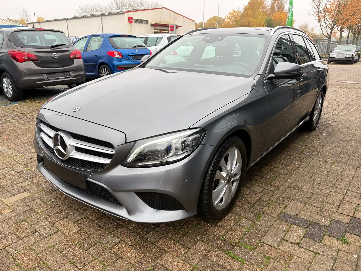 Mercedes-Benz C 220 C 220 T d (205.214)*125Tkm SH gepfl.*Auomatik* Grau - 2