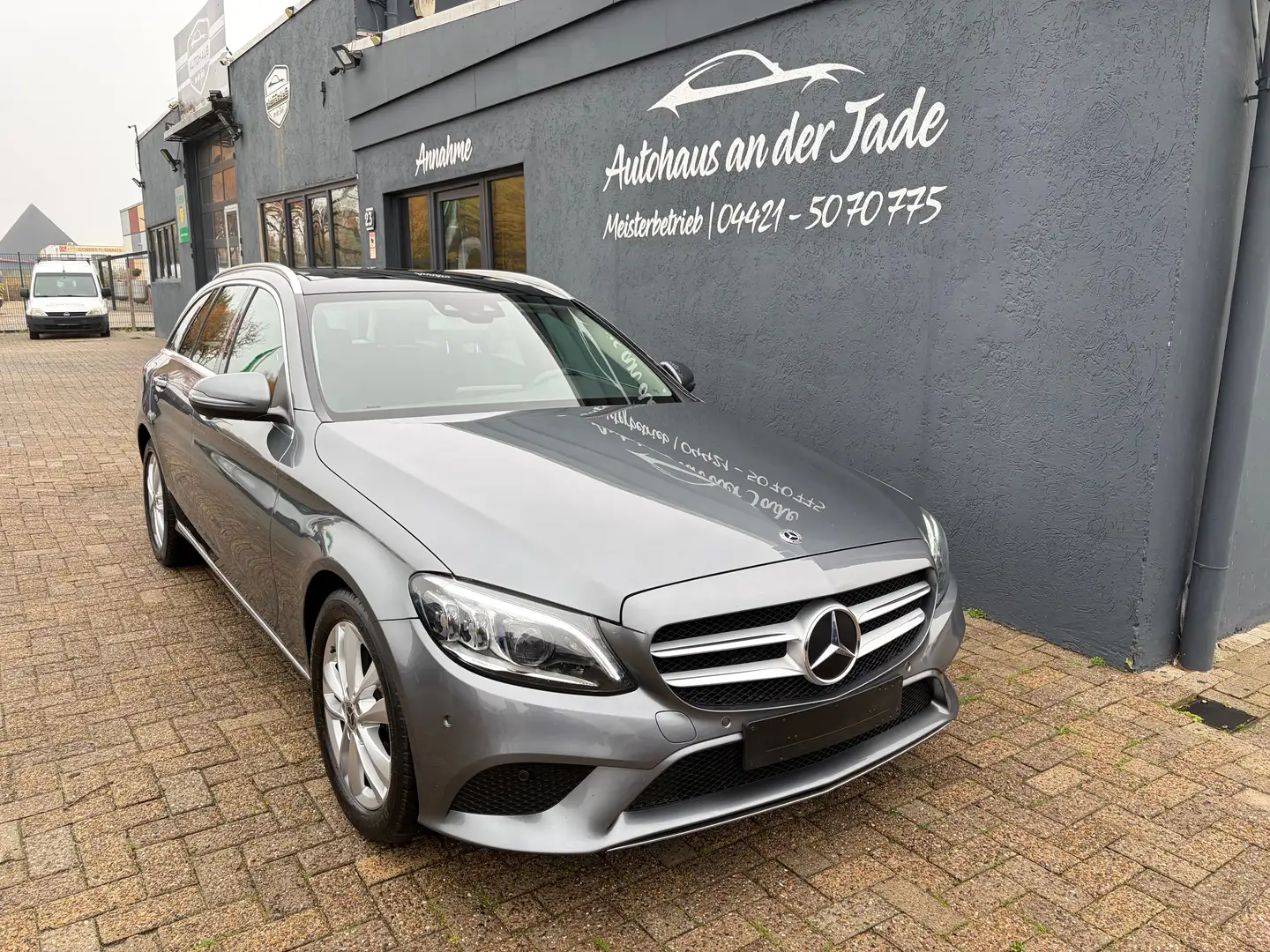 Mercedes-Benz C 220 C 220 T d (205.214)*125Tkm SH gepfl.*Auomatik* Grau - 1