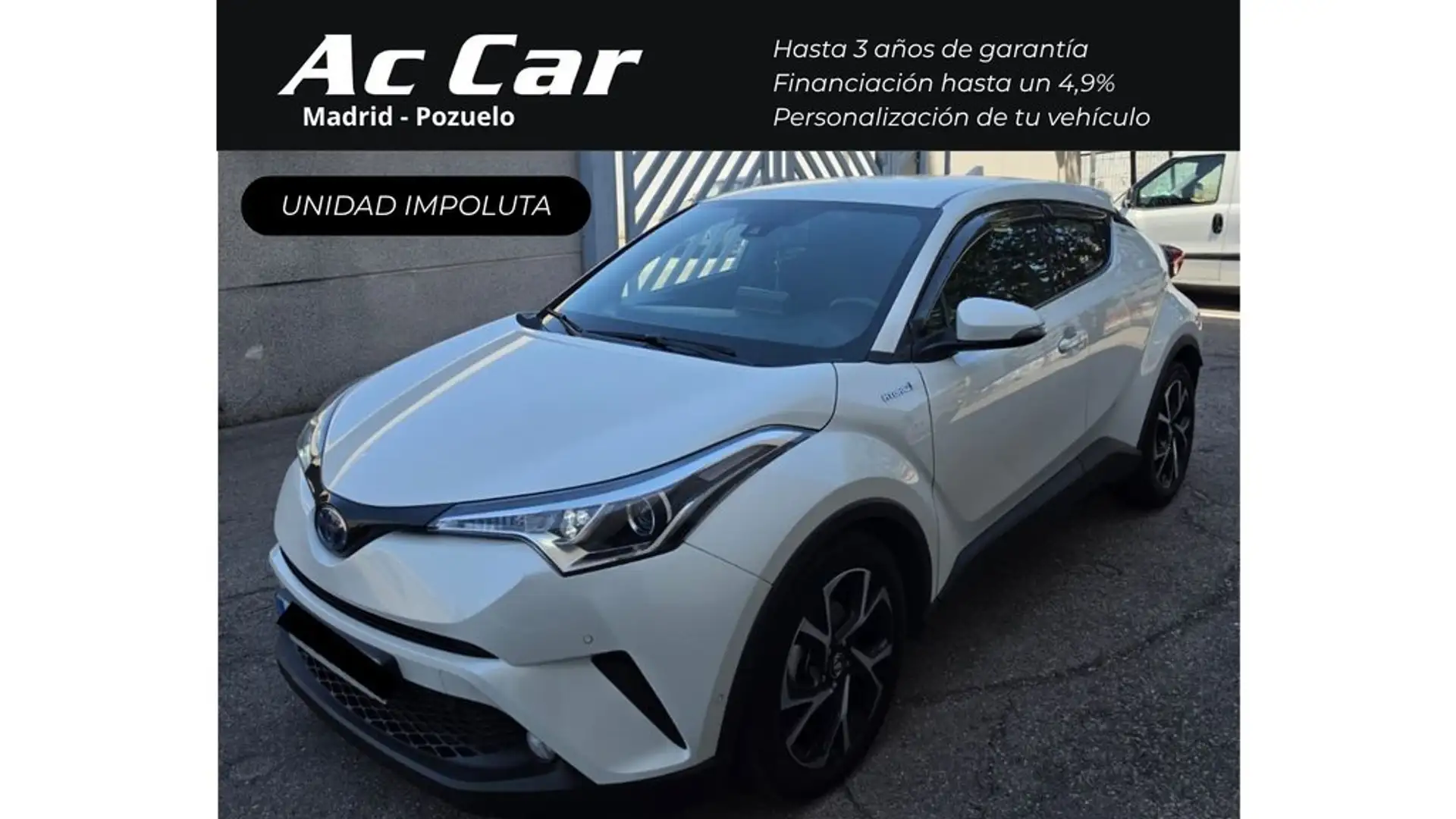 Toyota C-HR 125H Advance Blanco - 1