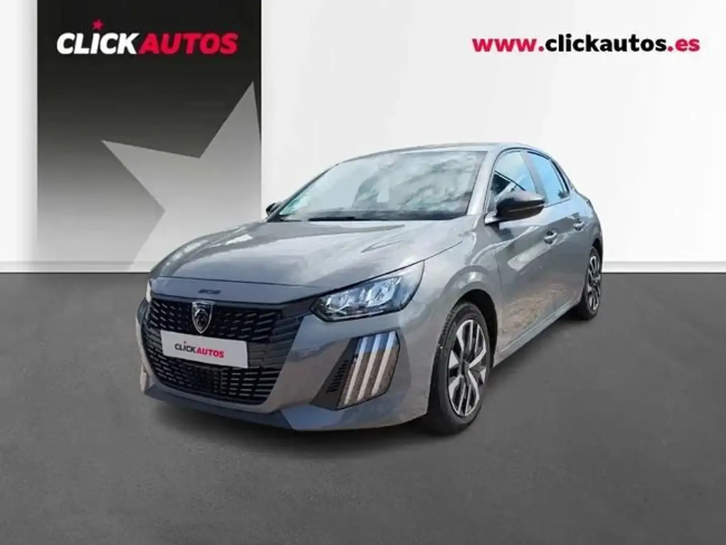 Peugeot 208 1.2 100CV Active Gris - 1