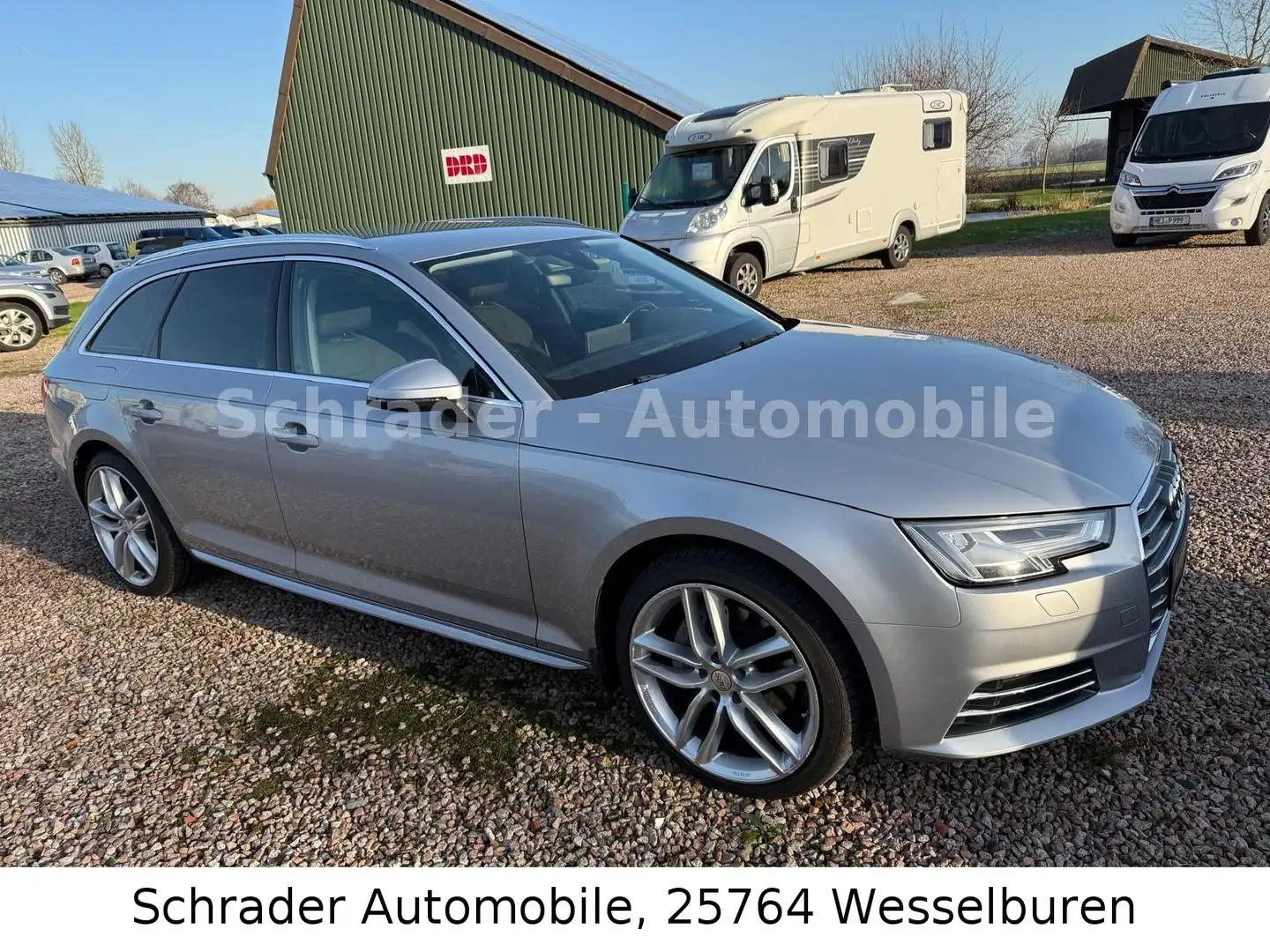 Audi A4 2.0 TDI Avant S-tronic quattro"Sport"NAVI-LED Silber - 1