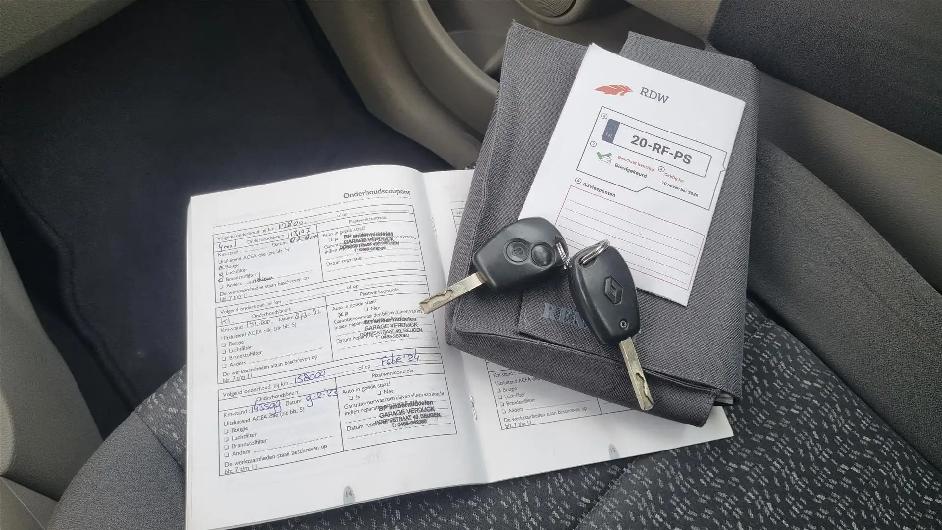 Renault Modus 1.6i Automaat Luxe 1e eigen./Nwe. Distr.riem!! Brun - 2