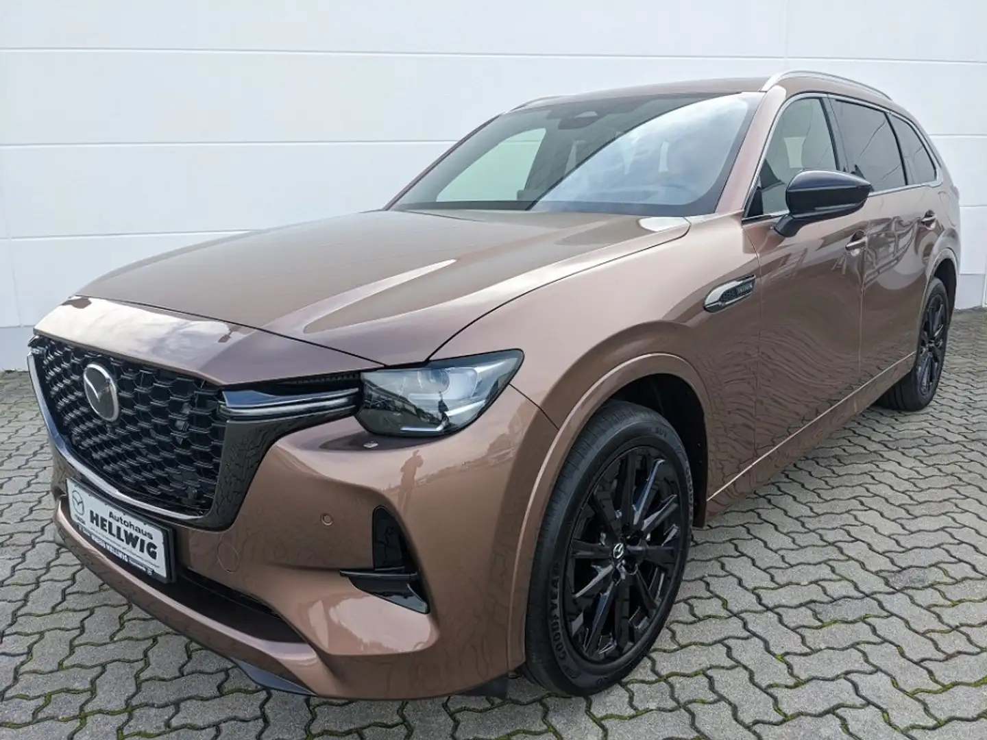 Mazda CX-80 3.3l (254PS) Homura Plus Panodach 7-Sitzer Коричневий - 2