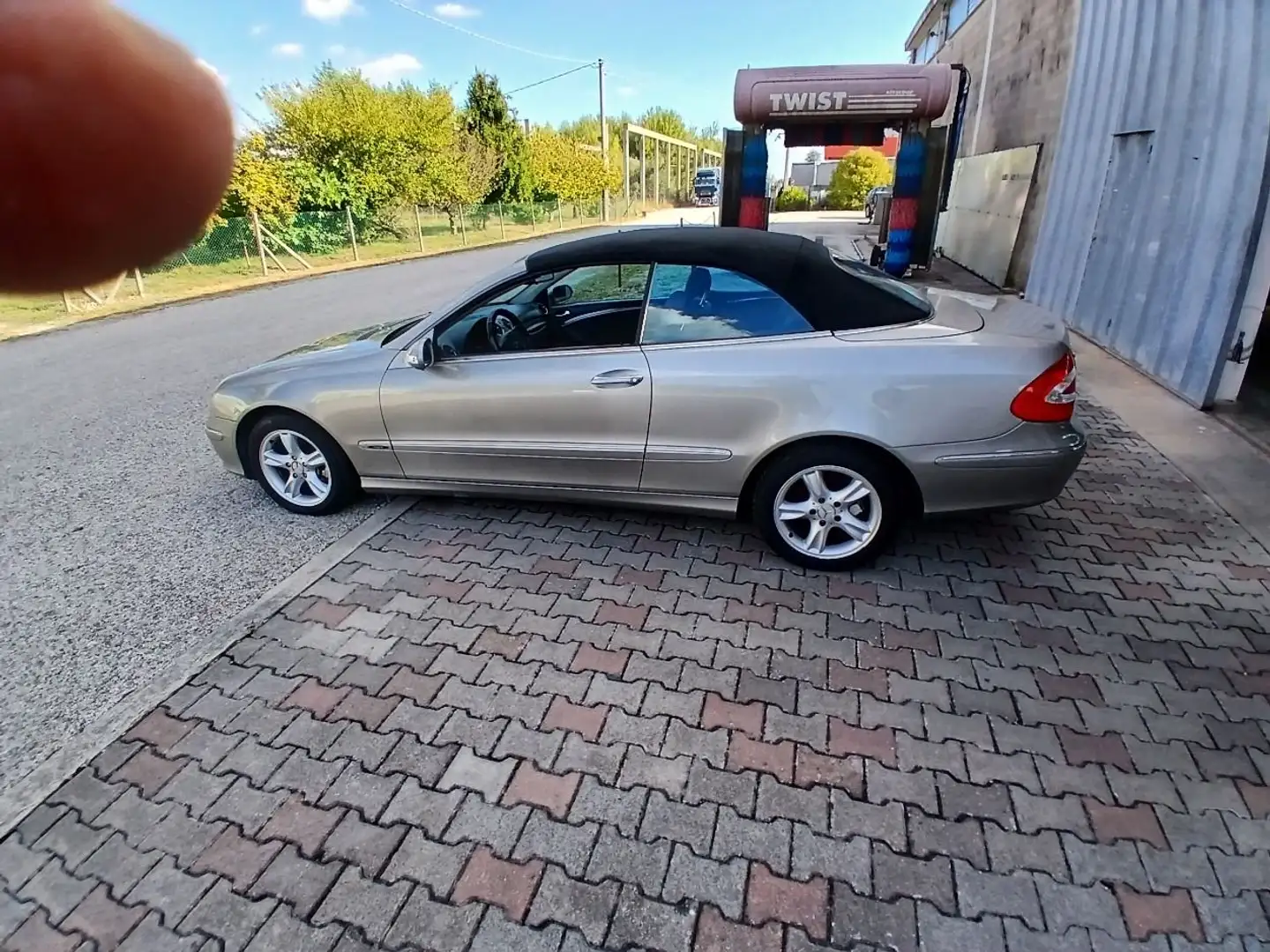 Mercedes-Benz CLK 200 CLK Cabriolet - A209 Cabrio kompr Avantgarde Grau - 2