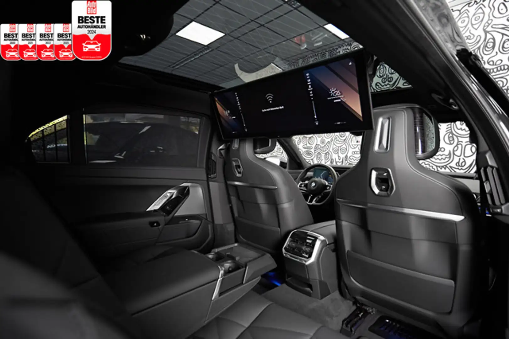 BMW 740 d xDrive 3x M SPORT*LUFT*FOND-TV*INTEGRALLEN Schwarz - 2