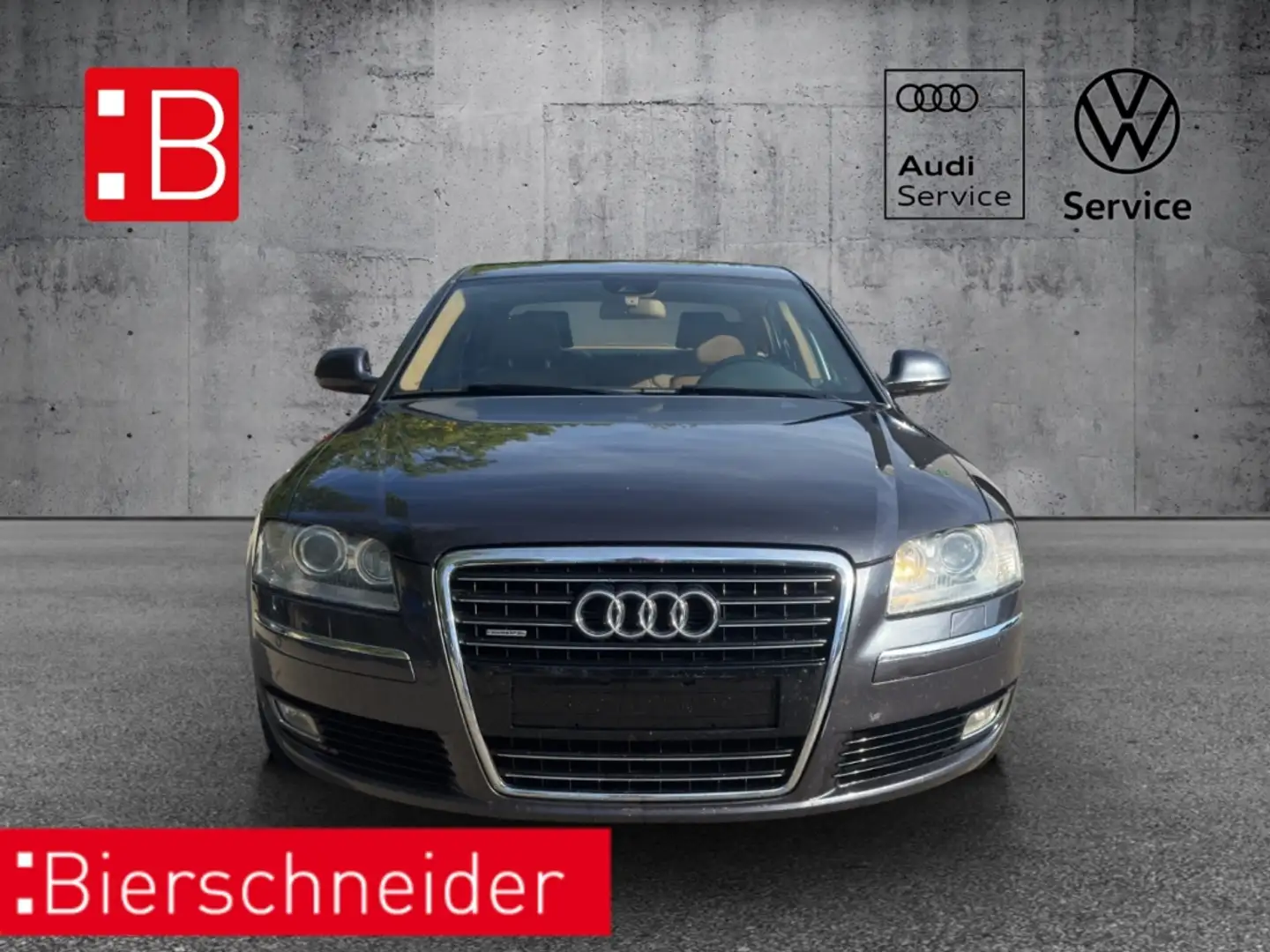 Audi A8 4.2 FSI quattro  Gewerbe Händler Export LEDER XENO Gris - 2