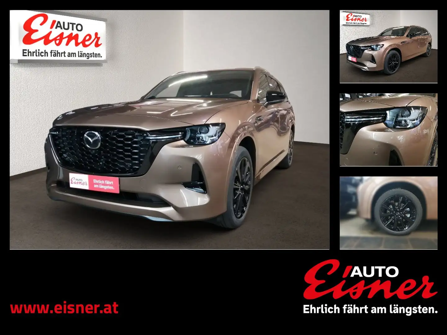 Mazda CX-80 2.5 e-SKYACTIV-PHEV Homura Plus 360 4xSHZ Braun - 1