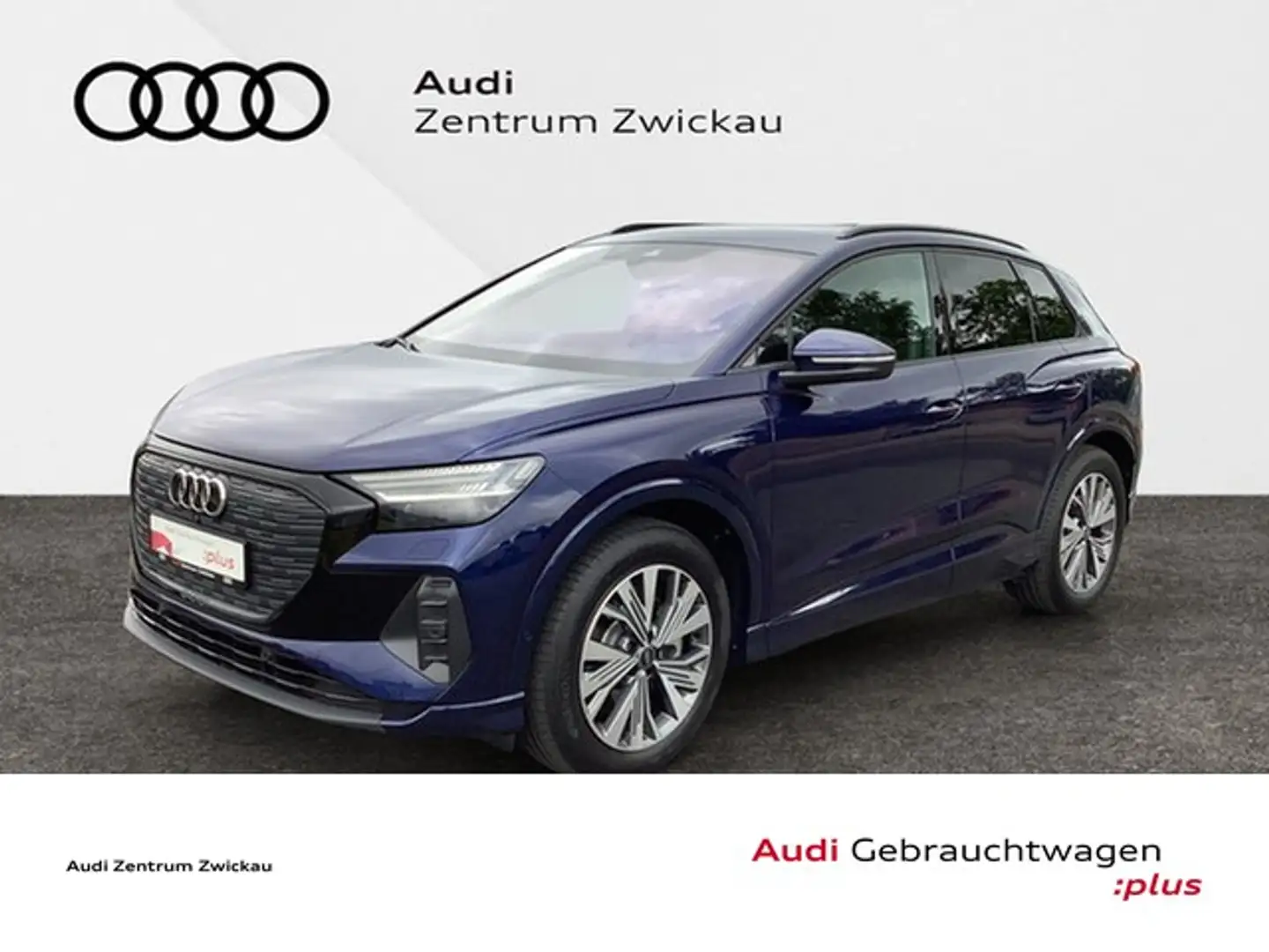 Audi Q4 e-tron 45 quattro Basis Matrix LED Scheinwerfer, Navi,... Blau - 1