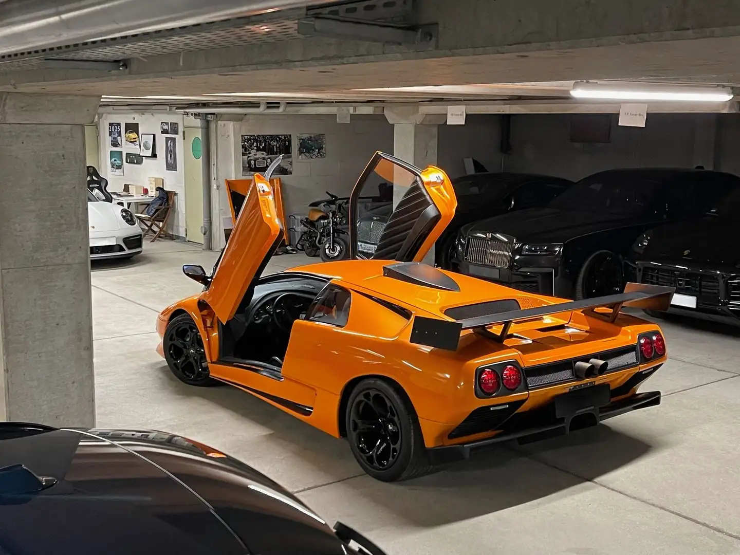 Lamborghini Diablo *Extrem modified*GTR-Look*Service new Orange - 2