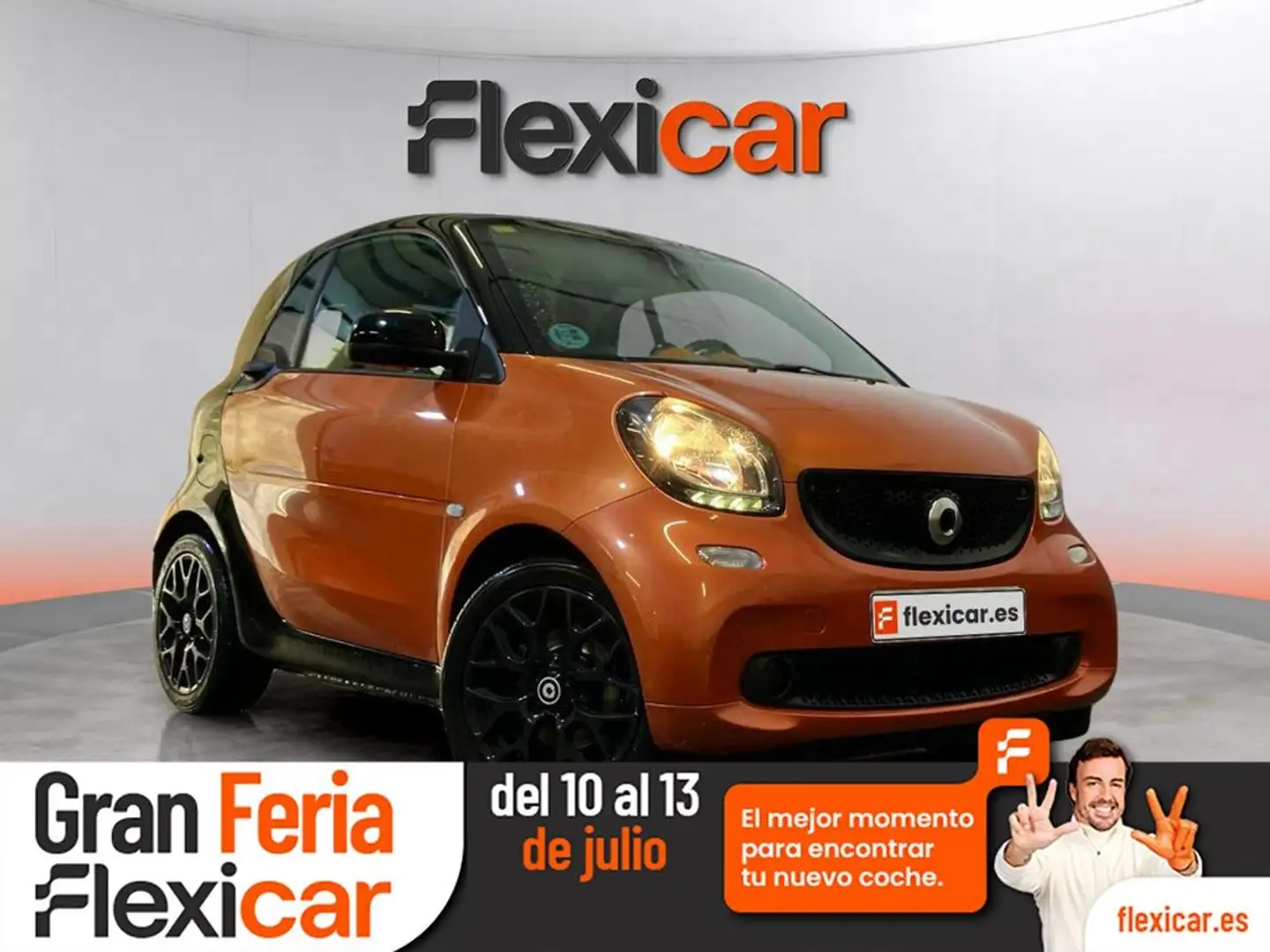 smart forTwo 1.0 52kW (71CV) COUPE Naranja - 1