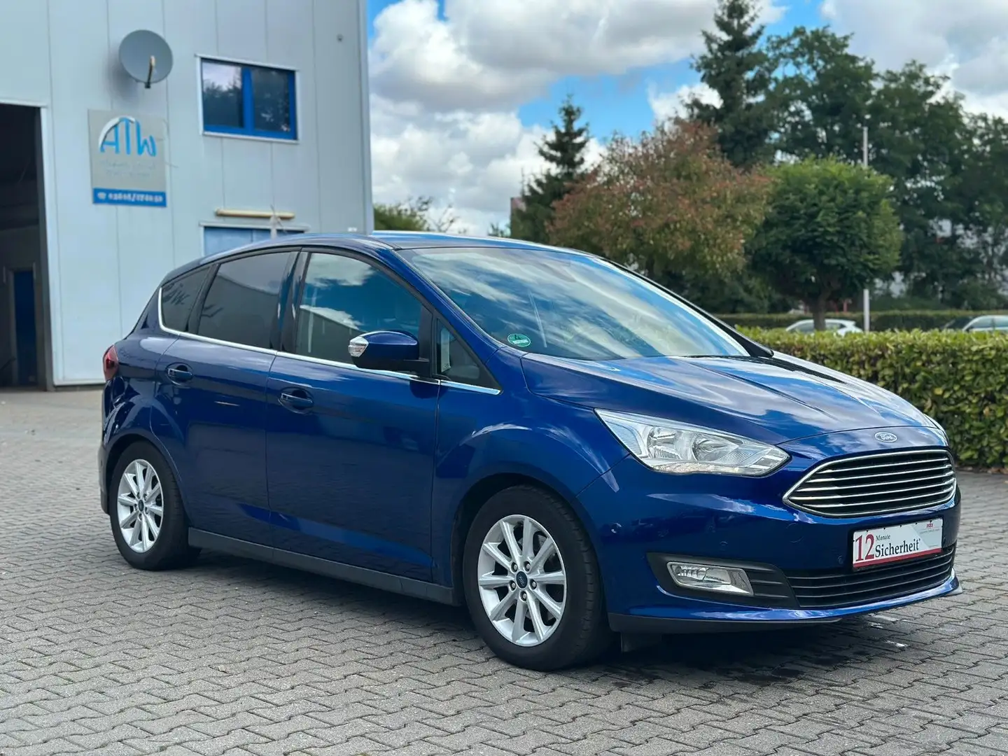 Ford C-Max Titanium Garantie*2-Zonen-Klima*Sitzhz.* Bleu - 1