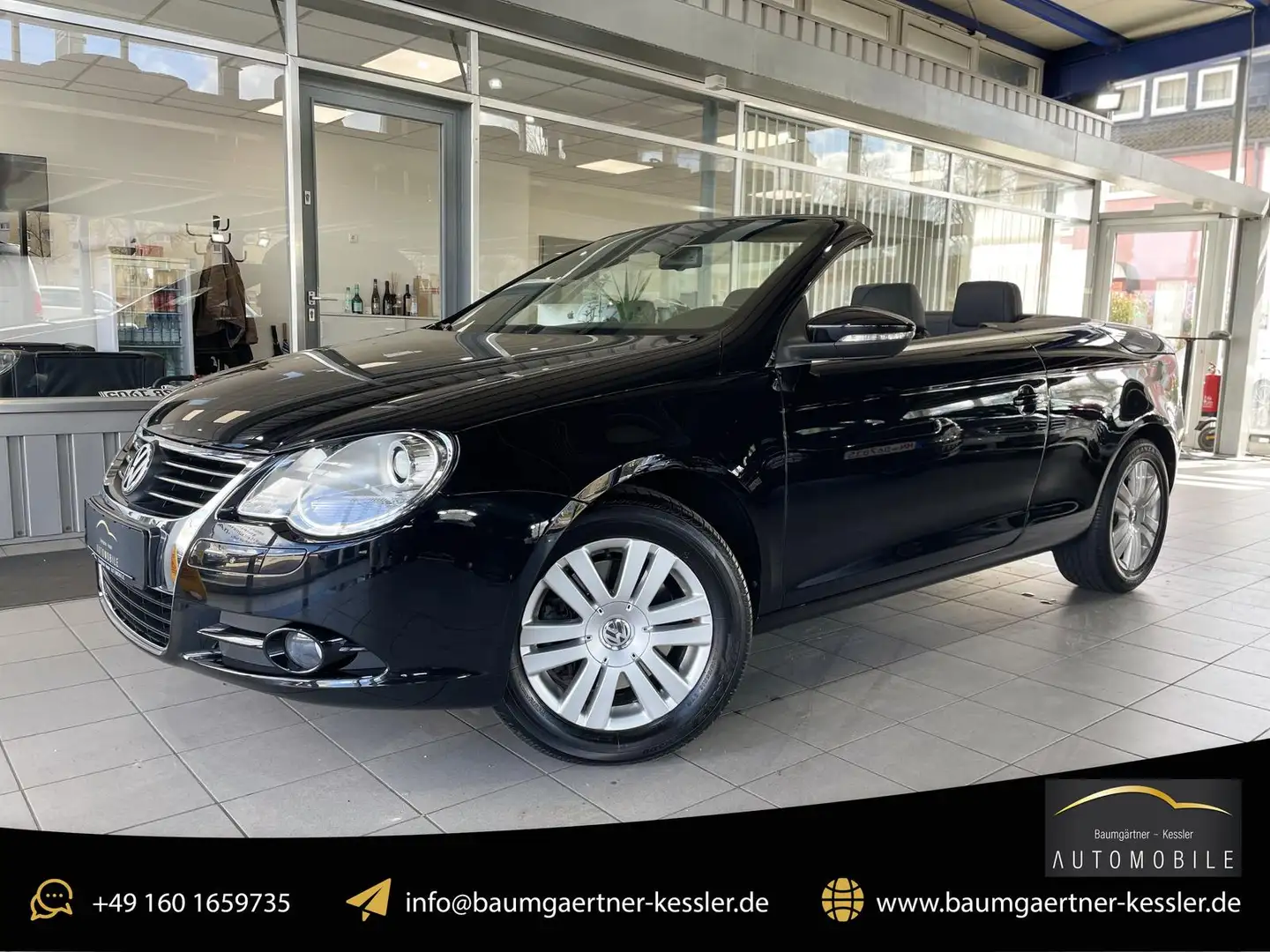 Volkswagen Eos 1.4TSI Edition 2010 NAVI PDC SHZG TEMPOMAT Negro - 1