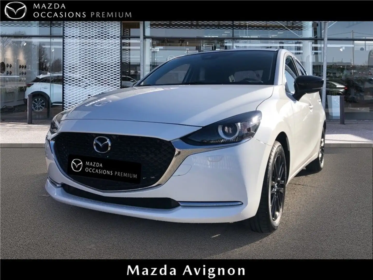 Mazda 2 Mazda2 1.5L e-SKYACTIV G M Hybrid 90ch Blanc - 1