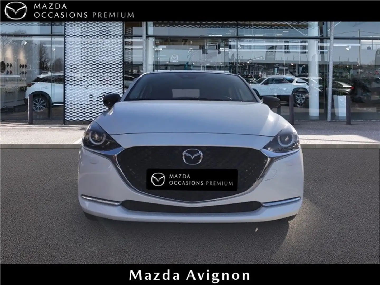 Mazda 2 Mazda2 1.5L e-SKYACTIV G M Hybrid 90ch Blanc - 2