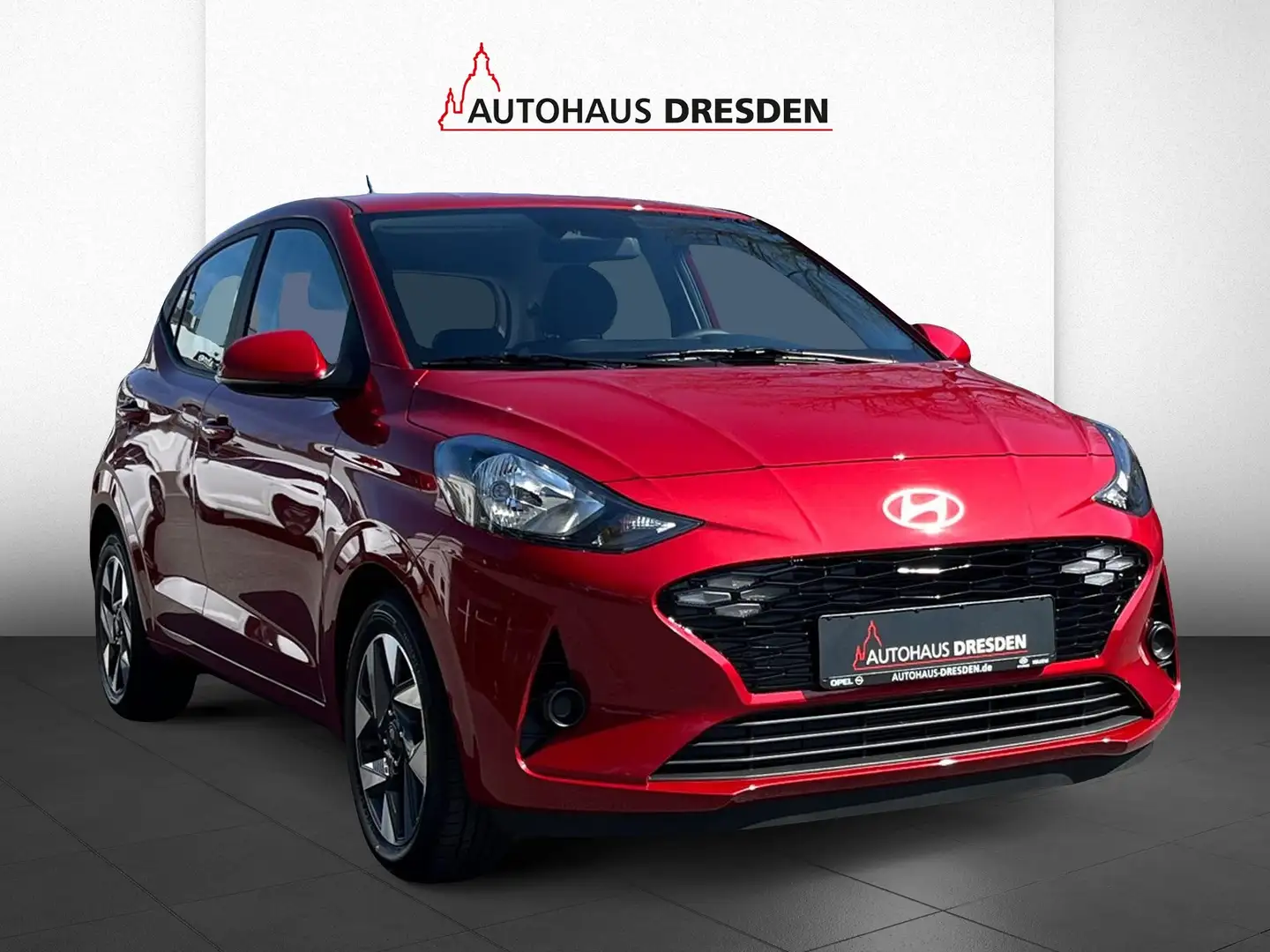 Hyundai i10 1.0 AUTOMATIK*SOFORT*SHZ*KAMERA Rot - 2