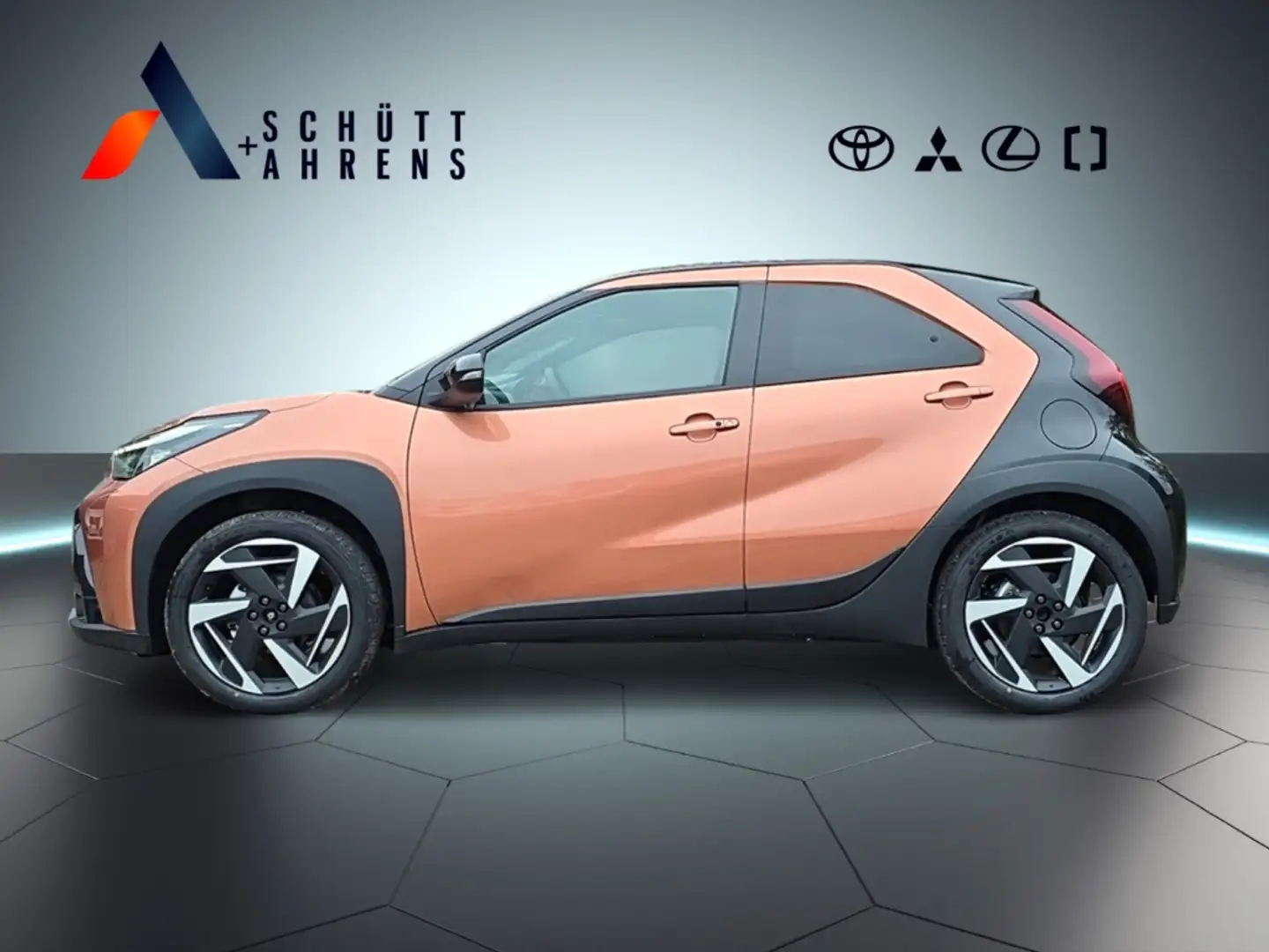 Toyota Aygo X 1,5 l Lounge CVT Keyless LED PDCv+h SHZ BT Totwink Bronze - 2