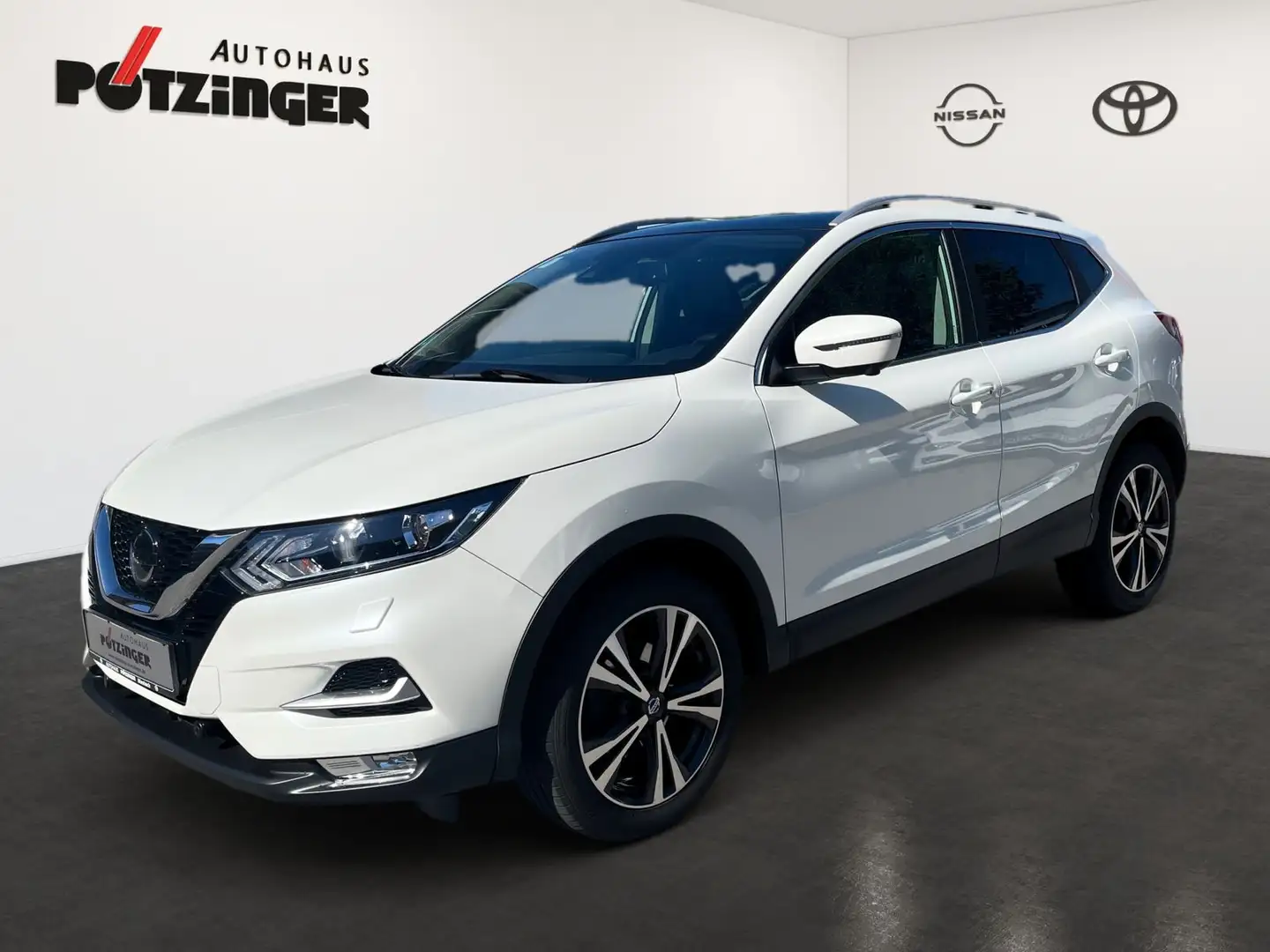 Nissan Qashqai 1.3DIG-T N-Connecta,Navi,360Kam,PGD,bFS Blanco - 1