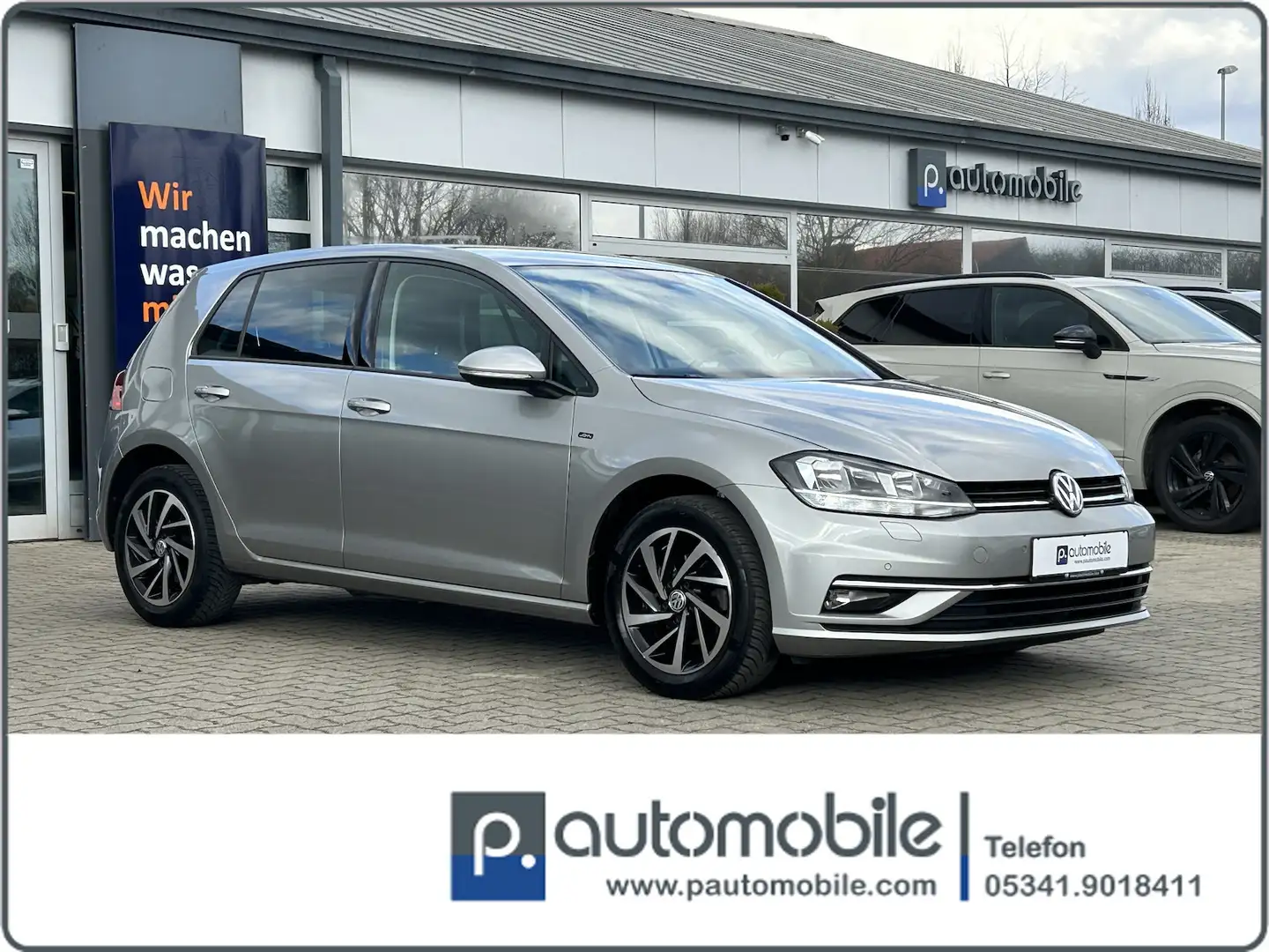 Volkswagen Golf 1.0 TSI Join*4-Türig*CLIMATRONIC*NAVI*PDC* Zilver - 1