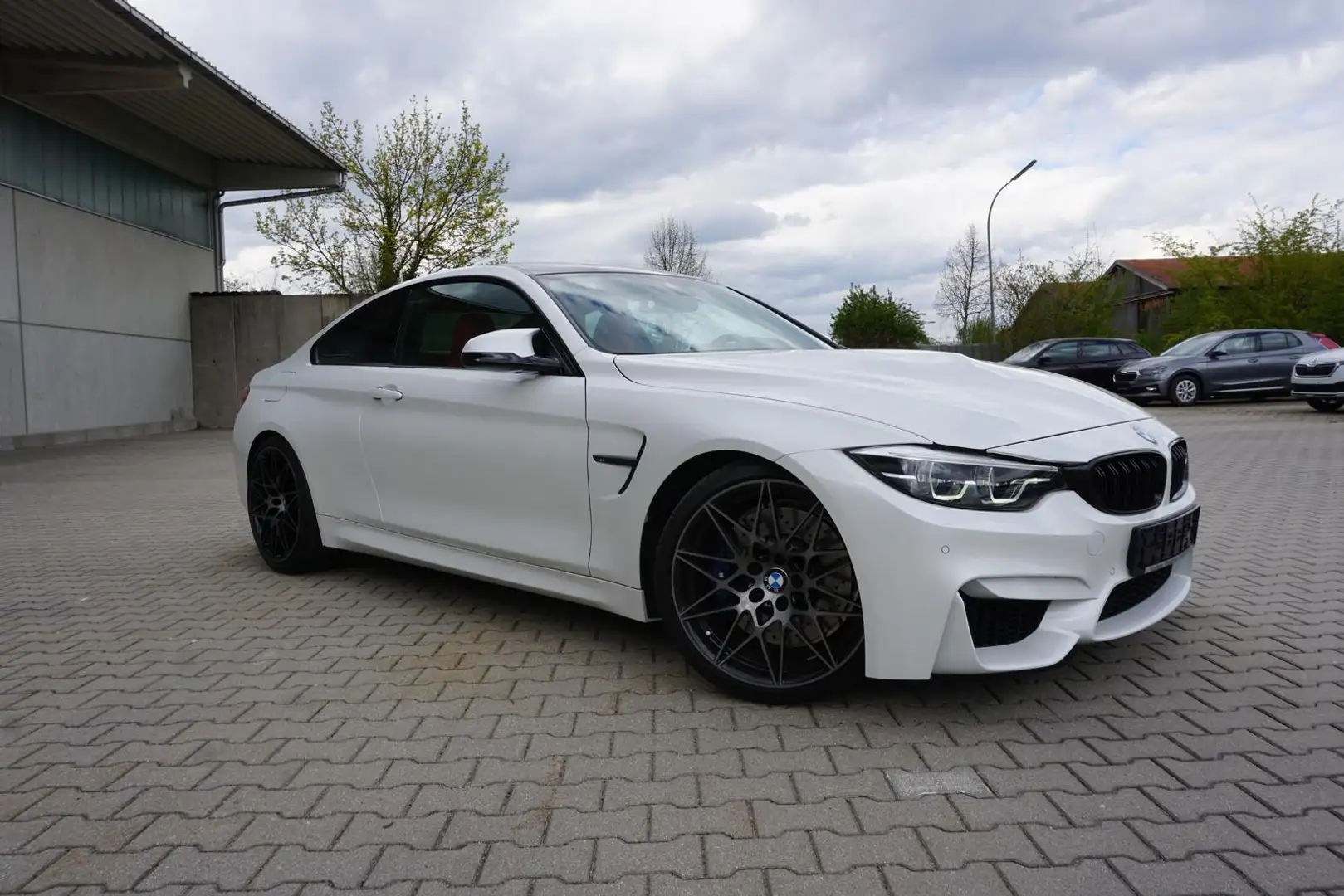 BMW M4 COMPETITION 450PS INDIVIDUAL DKG ab 699.-mtl. Blanc - 2