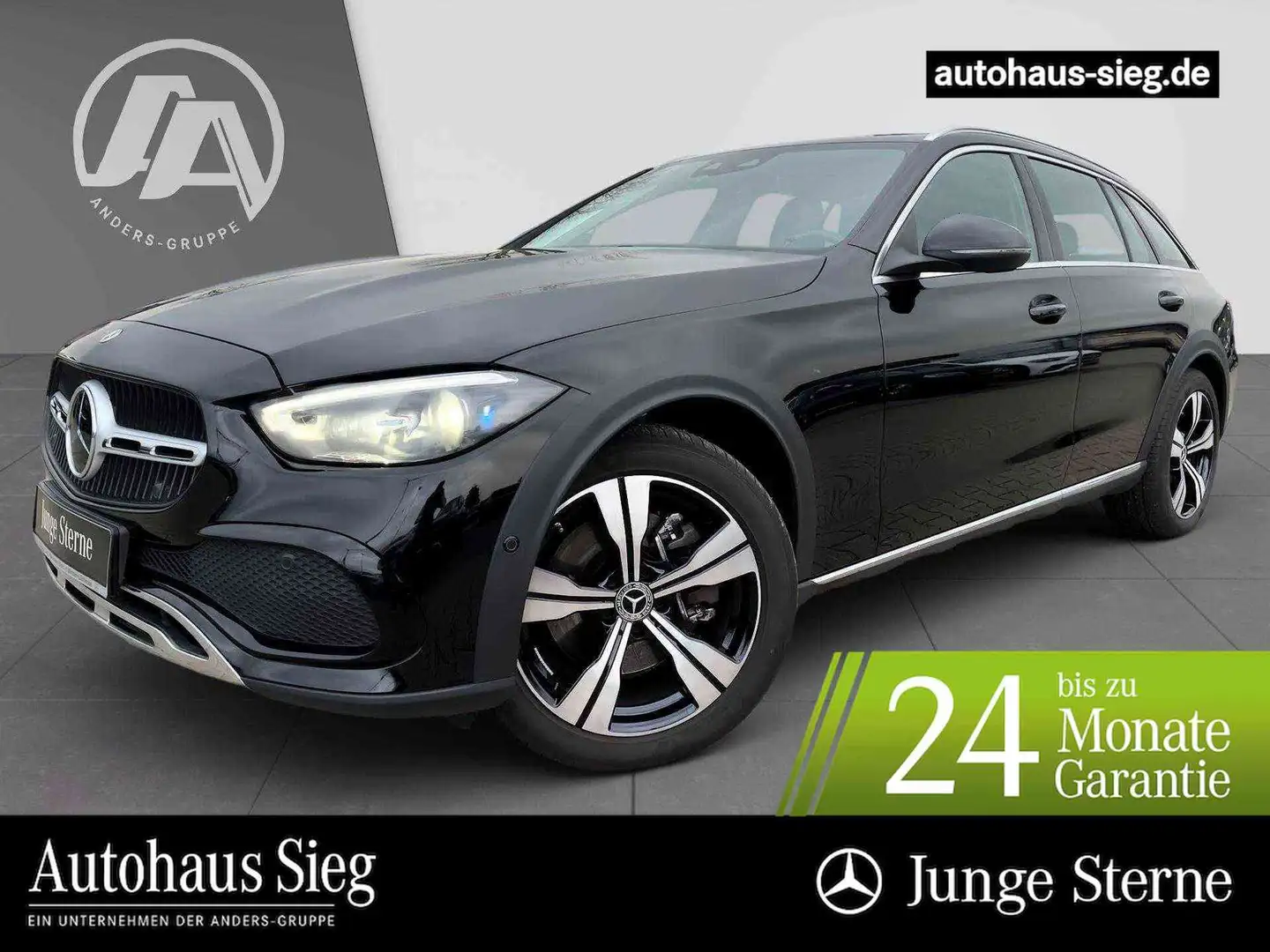 Mercedes-Benz C 220 d 4M T All-Terrain MBUX+Distr+AHK+DIGITAL Schwarz - 1