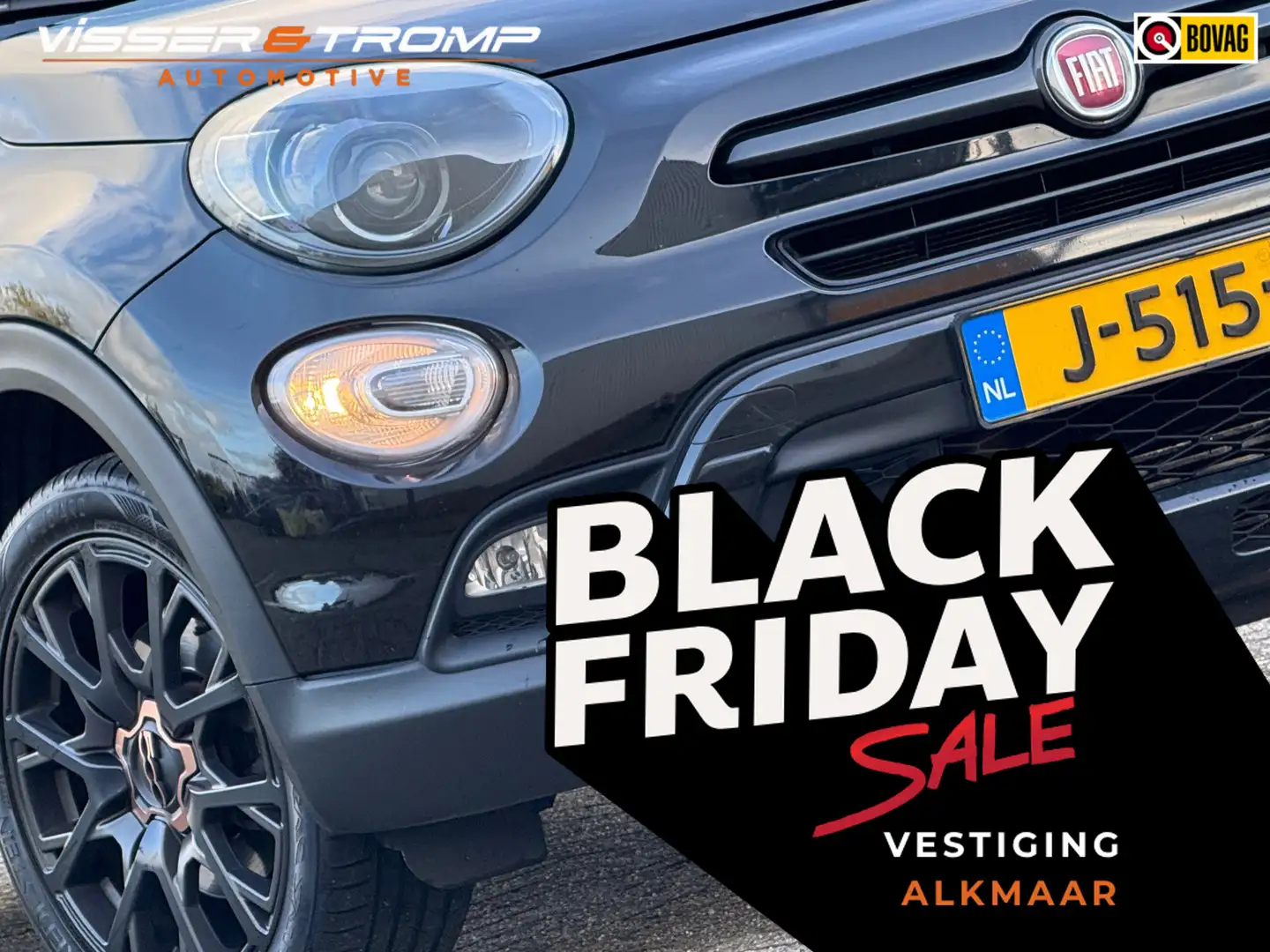 Fiat 500X Cross 1.4 Turbo MultiAir S-Design Cross - Nero Bla Schwarz - 1