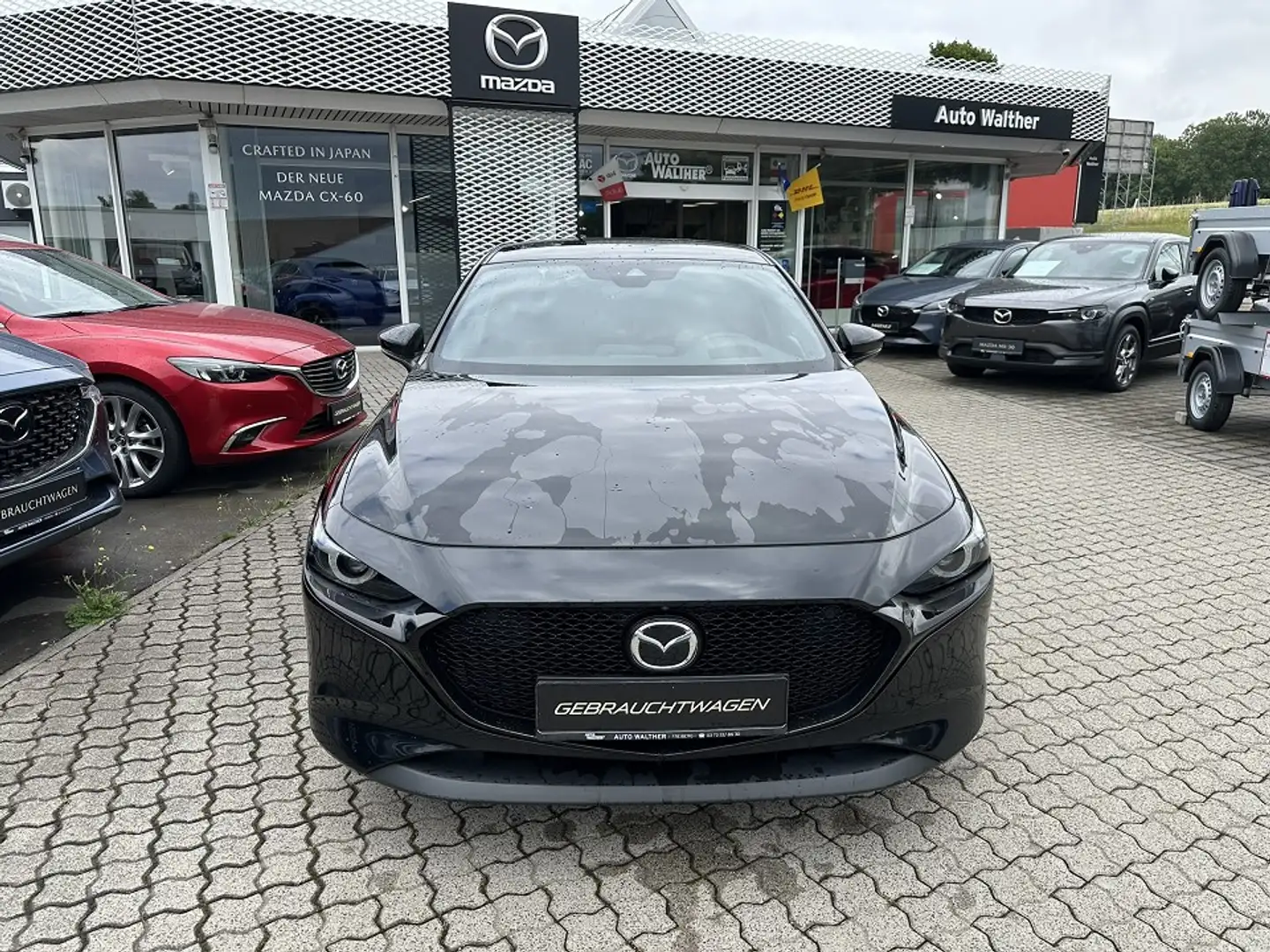 Mazda 3 SKYACTIV-G 2.0 150PS M Hybrid 6GS AL-SELECTION A18 Zwart - 2
