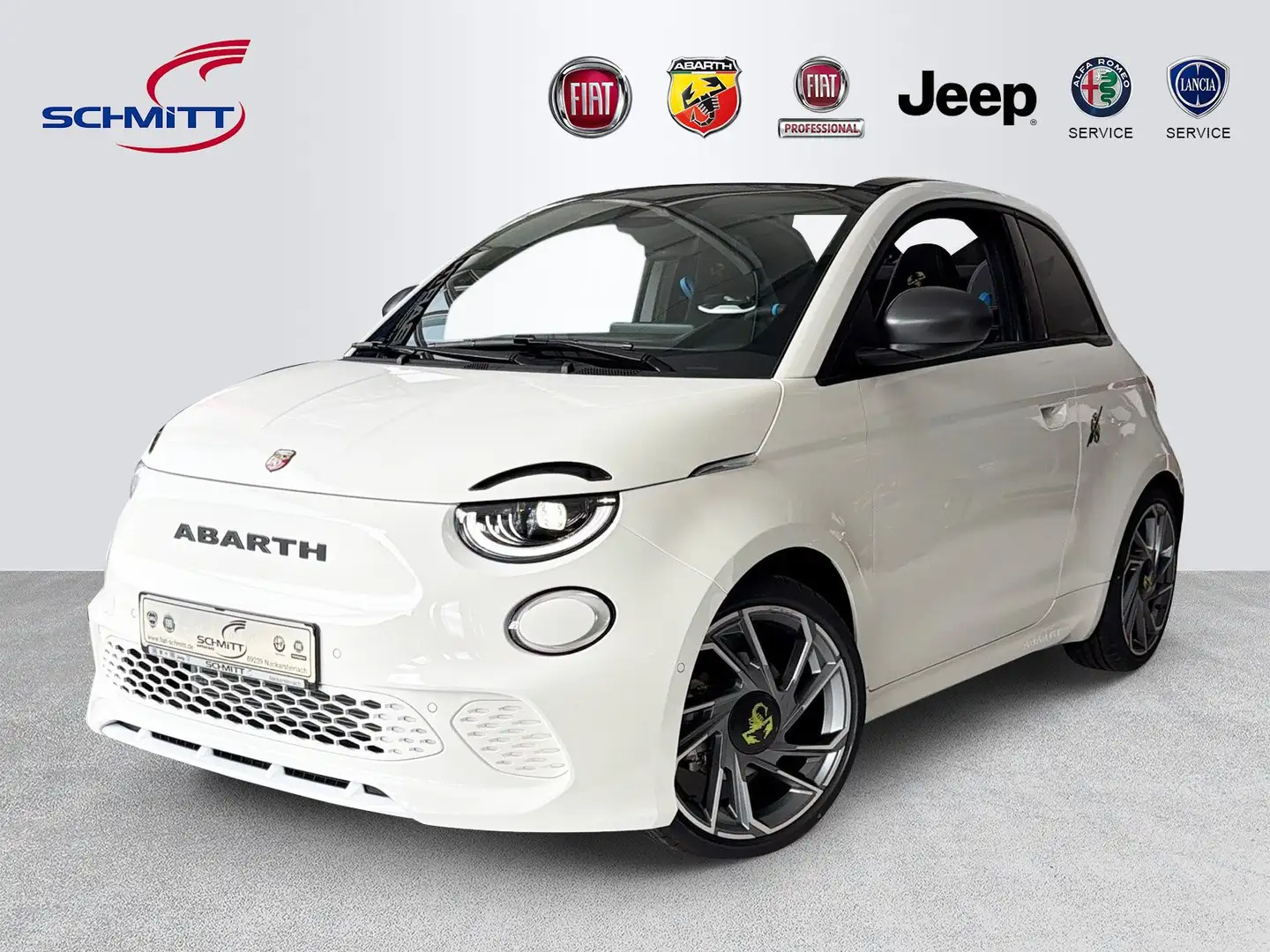 Abarth 500e Turismo Blanc - 1