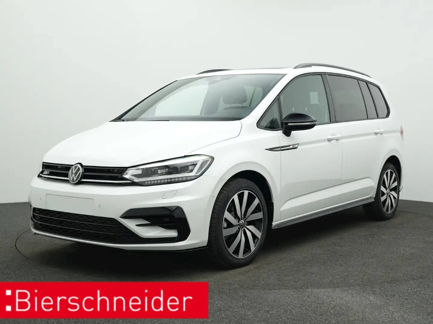 Volkswagen Touran 2.0 TDI DSG R-LINE Black-Style 5-J-GAR AHK LED KAM Weiß - 1