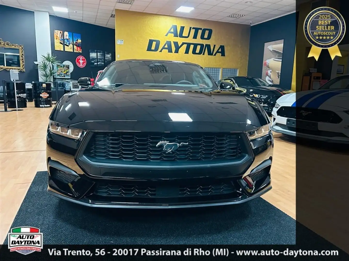 Ford Mustang 2.3 EcoBoost Automatica "PRONTA CONSEGNA" Nero - 1