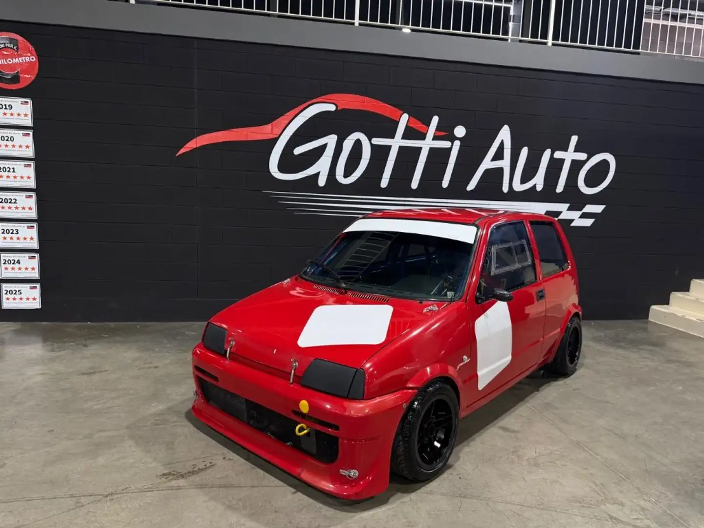 Fiat Cinquecento SUPERSALITA E1 1400CC Rojo - 1