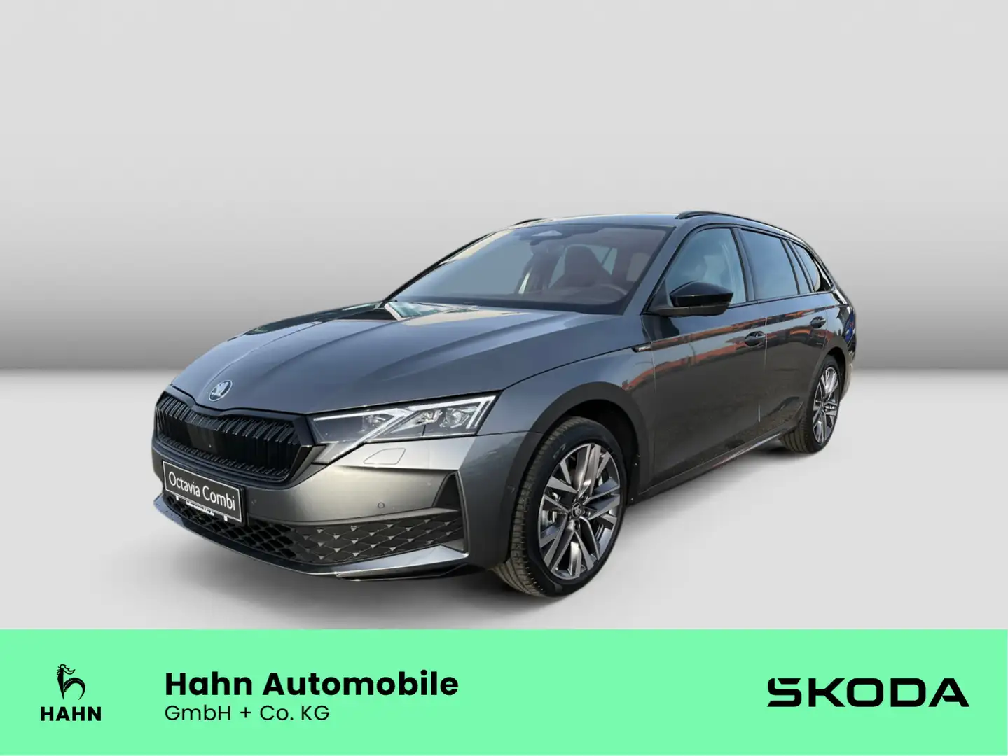 Skoda Octavia Combi Sportline 1.5 TSI DSG AHK ACC LED Grau - 1